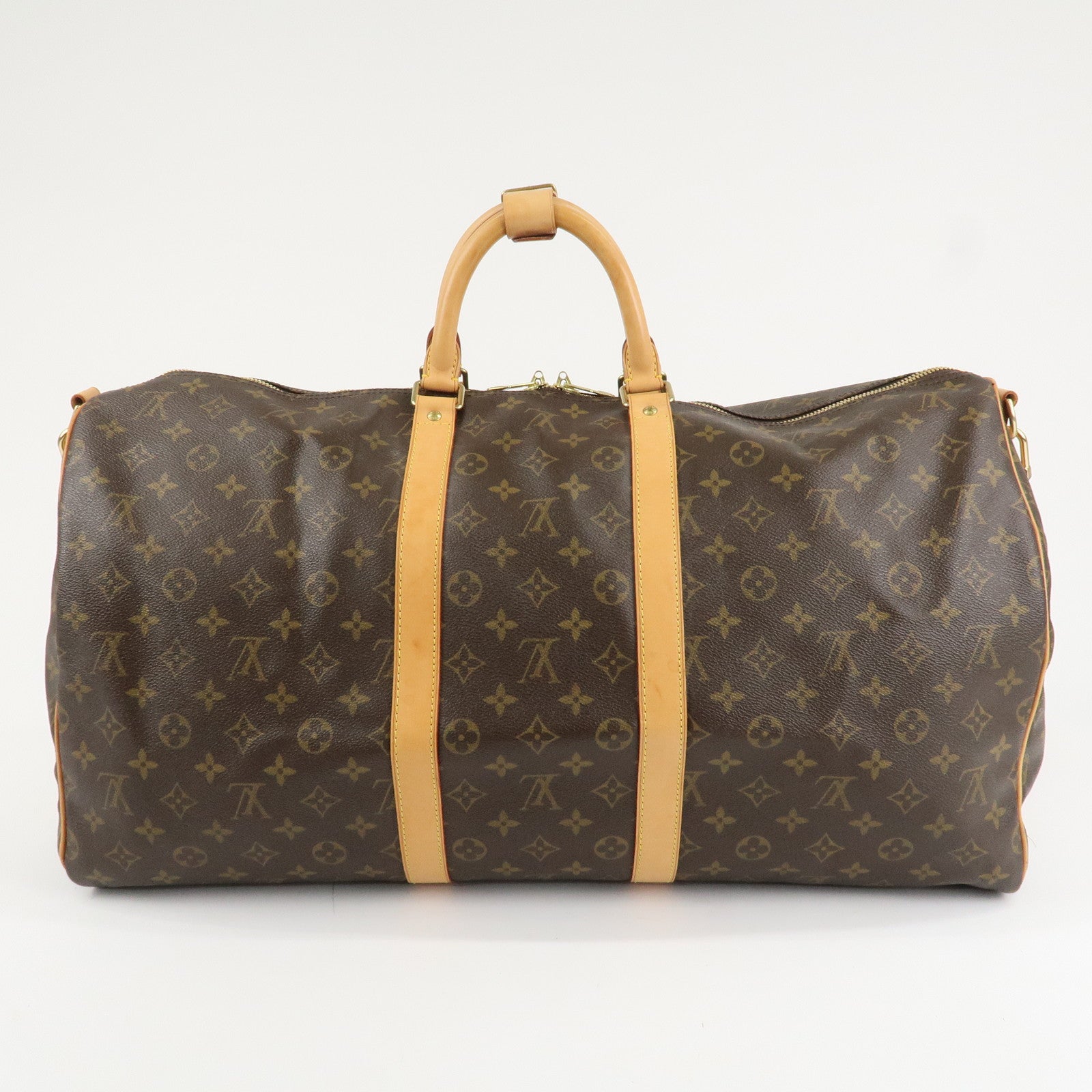 Louis Vuitton Monogram Keep All Bandouliere 55 Boston Bag M41414 Used