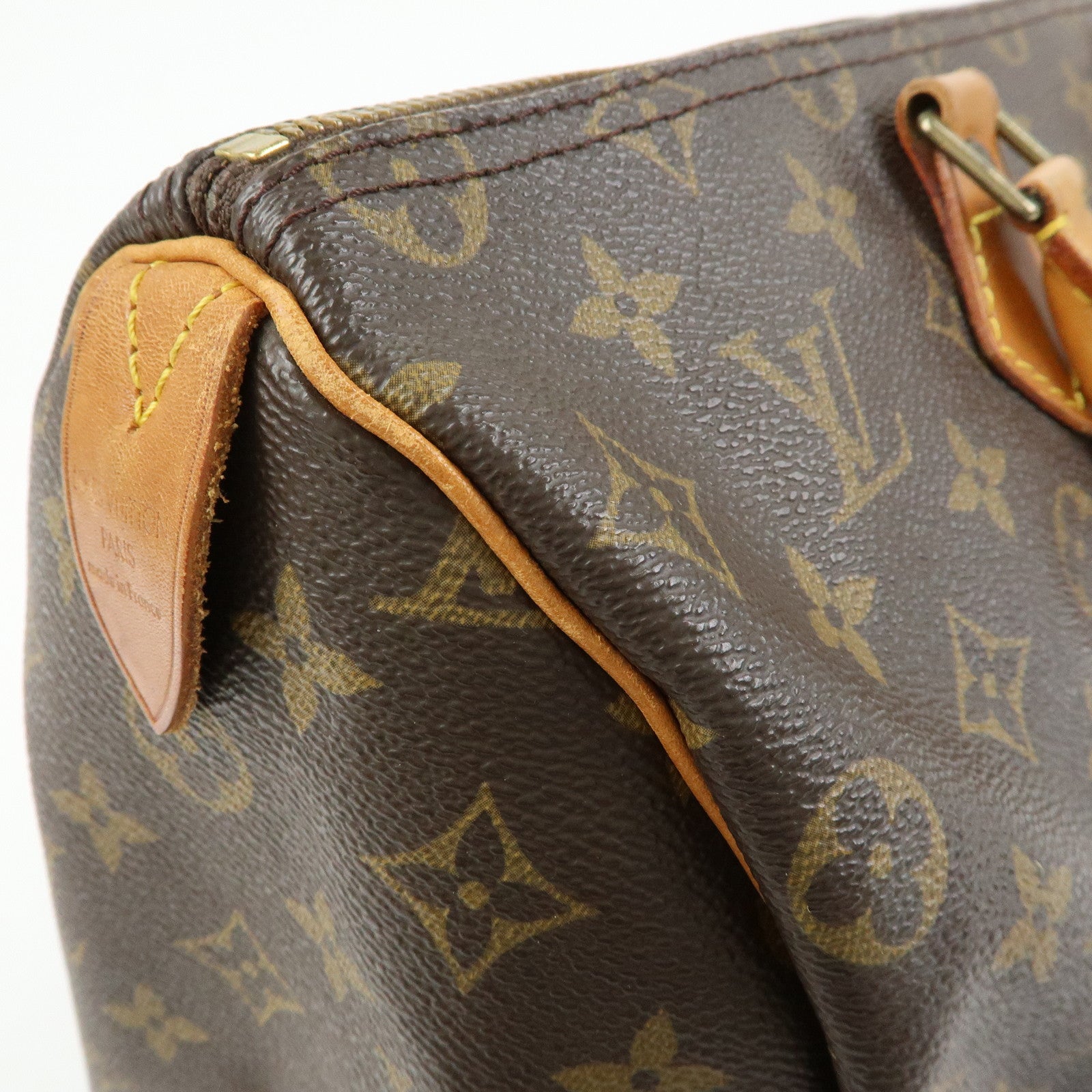 Louis Vuitton Monogram Speedy 35 Boston Bag Hand Bag M41524