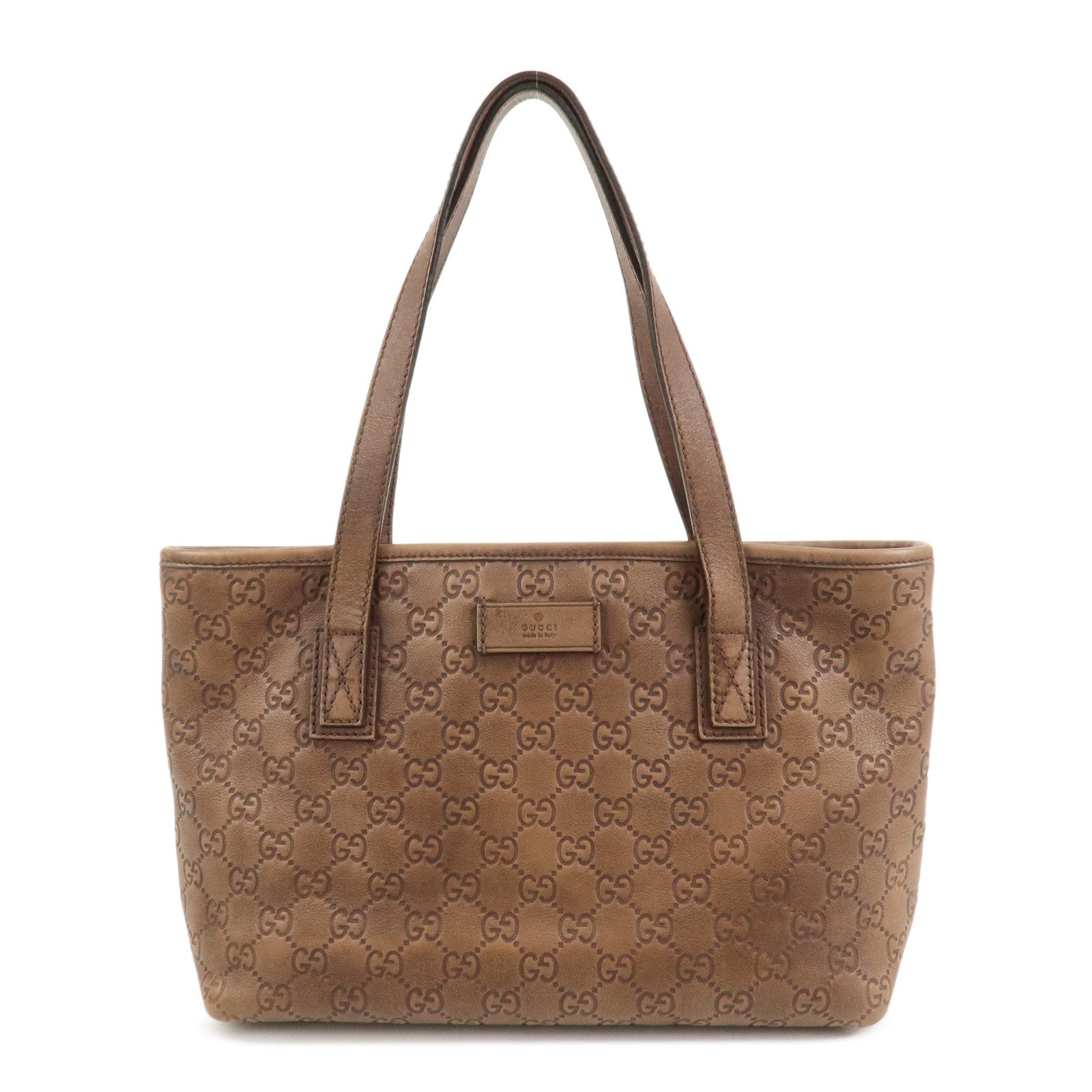 GUCCI Guccissima Leather Tote Bag Shoulder Bag Hand Bag 211136