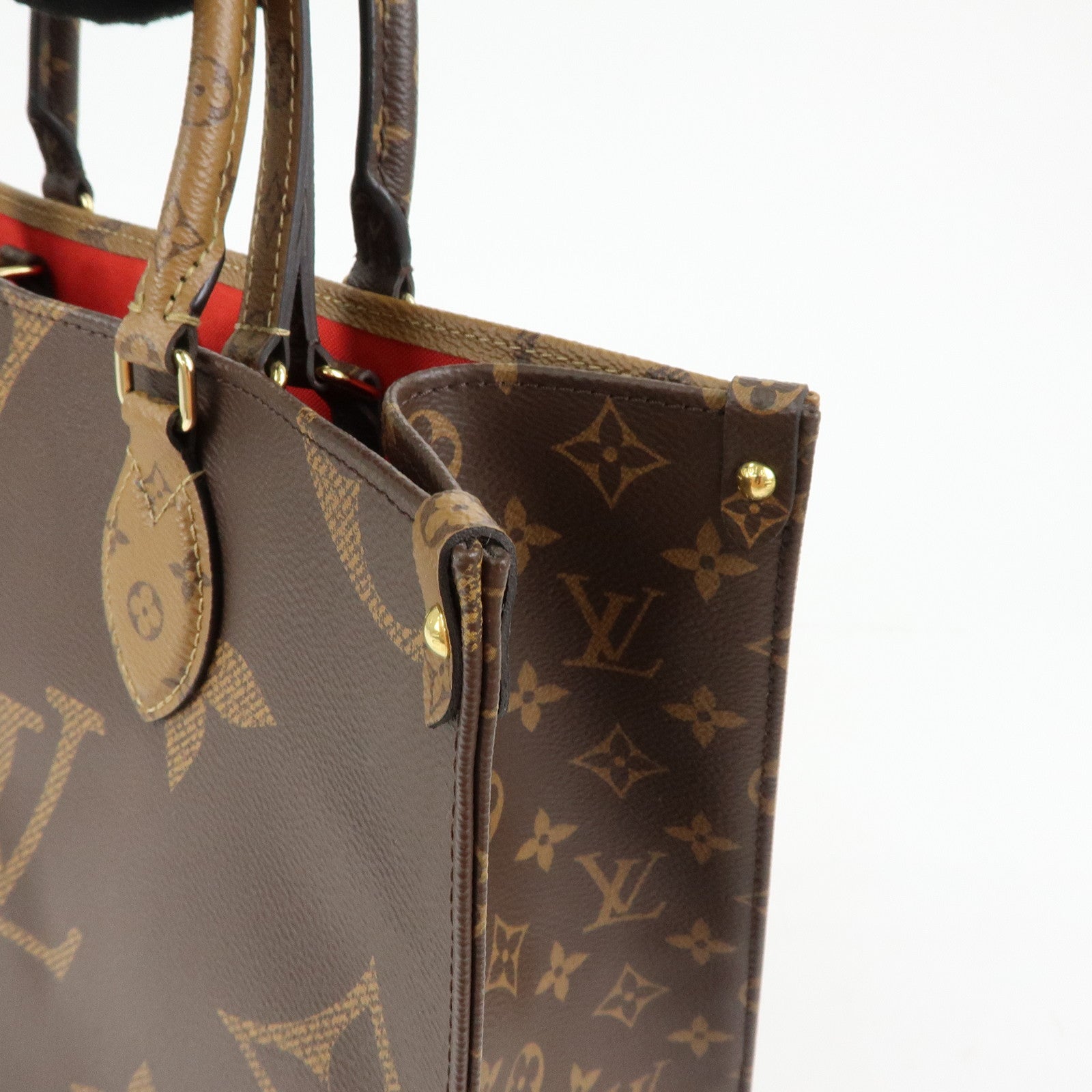 Louis Vuitton Monogram Giant Canvas On The Go MM Hand Bag M45039