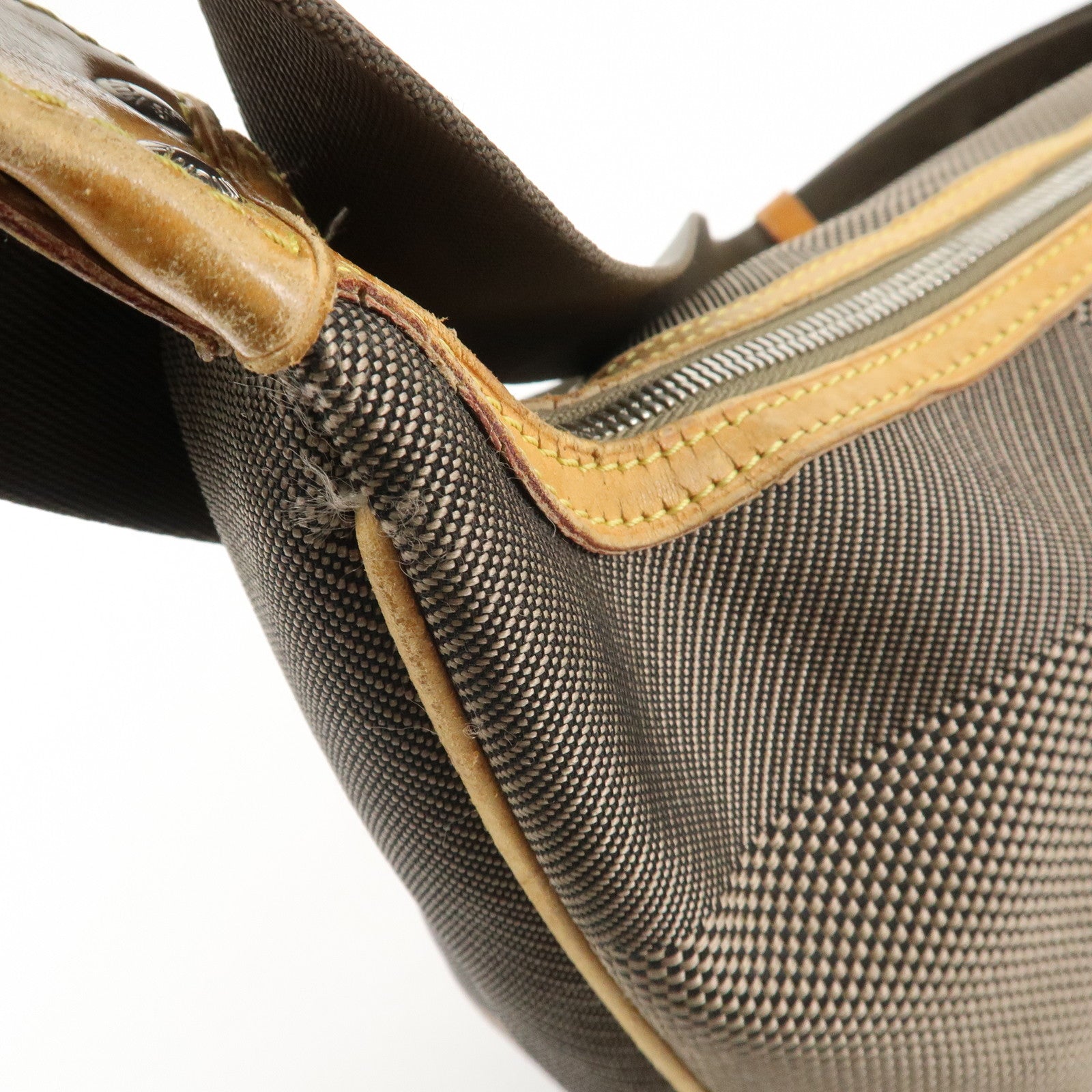 Louis Vuitton Damier Geant Explorer La Tour Shoulder Bag Terre M93615 Used