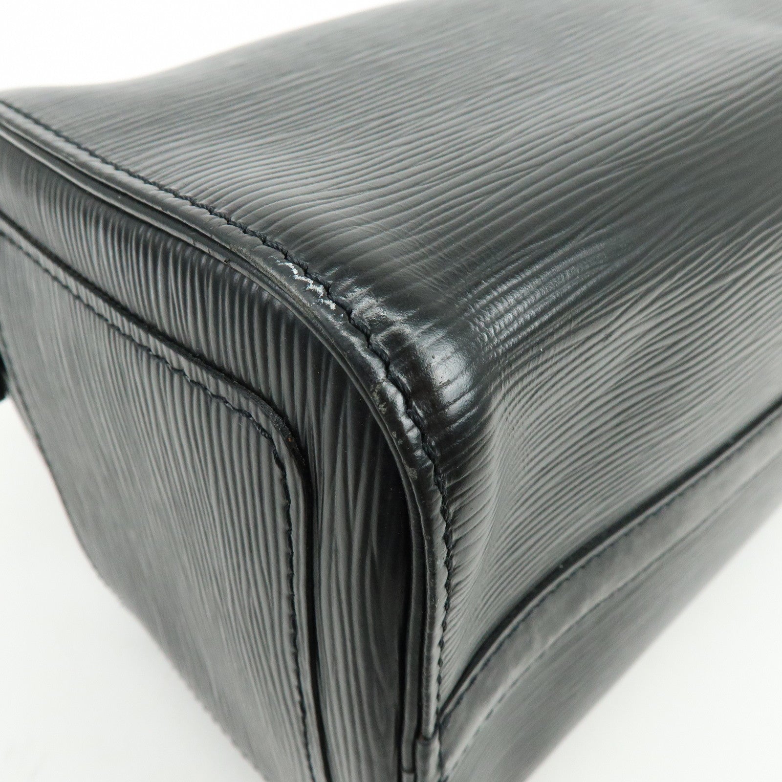 Louis Vuitton Epi Speedy 25 Hand Bag Boston Bag Noir M59032