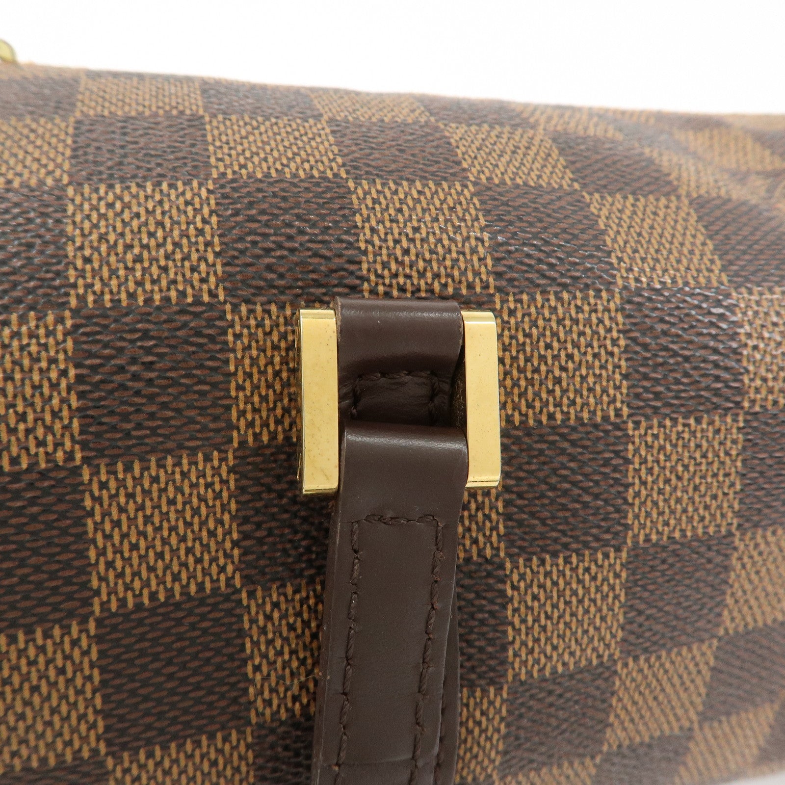 Louis Vuitton Damier Ebene Papillon 26 Hand Bag Brown N51304