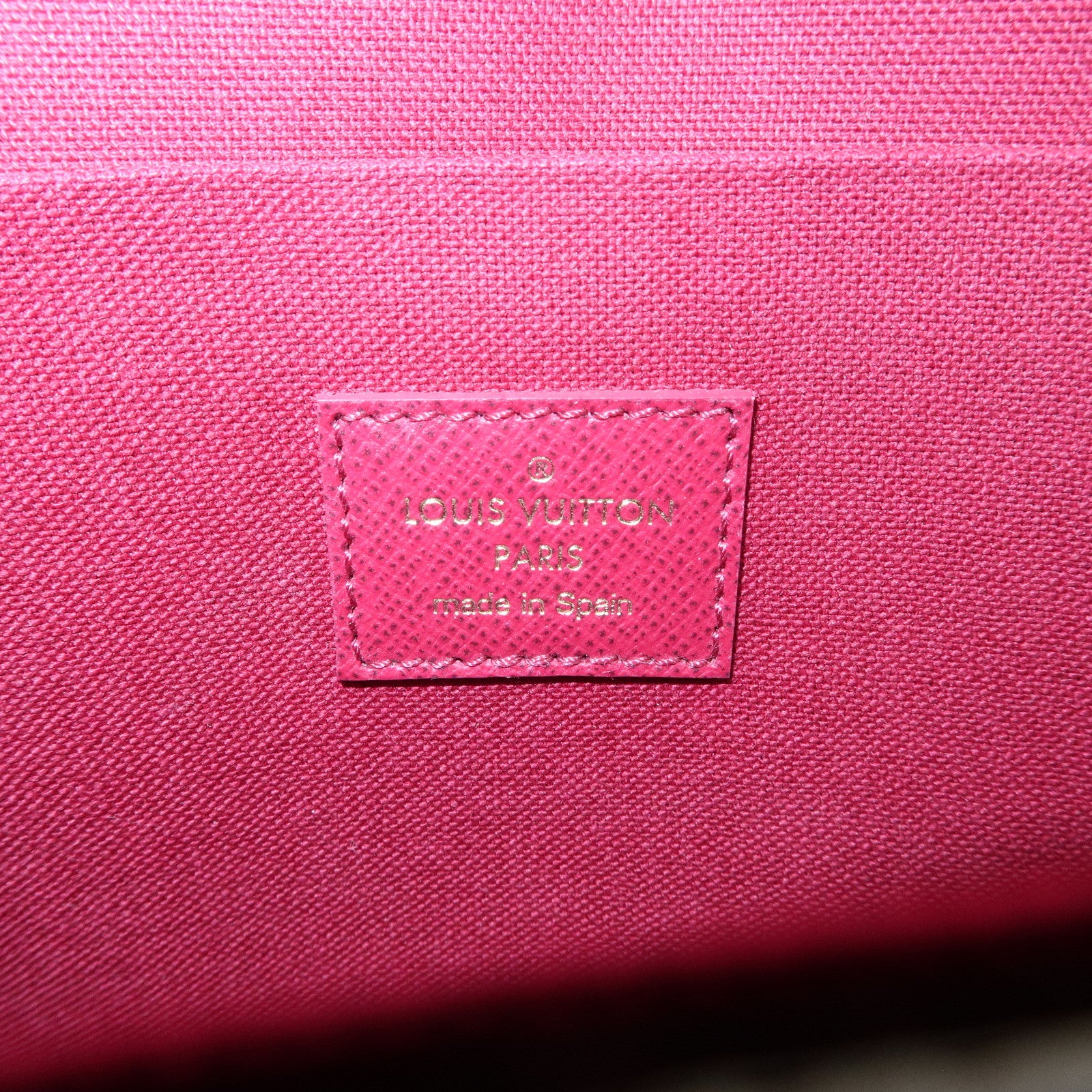 Louis Vuitton Monogram Pochette Felicie Shoulder Bag Brown M61276 Used