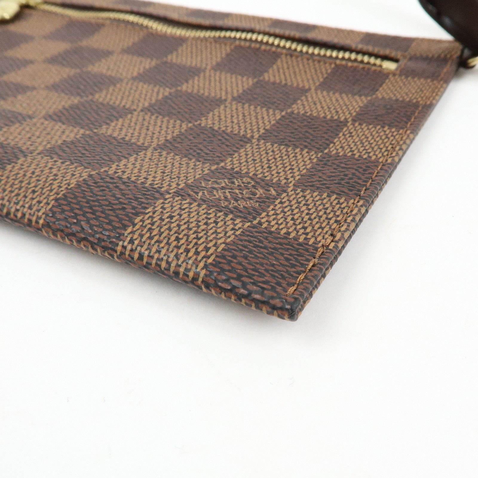 Louis Vuitton Damier Canvas Pouch for Clifton Bag Ebene N51149