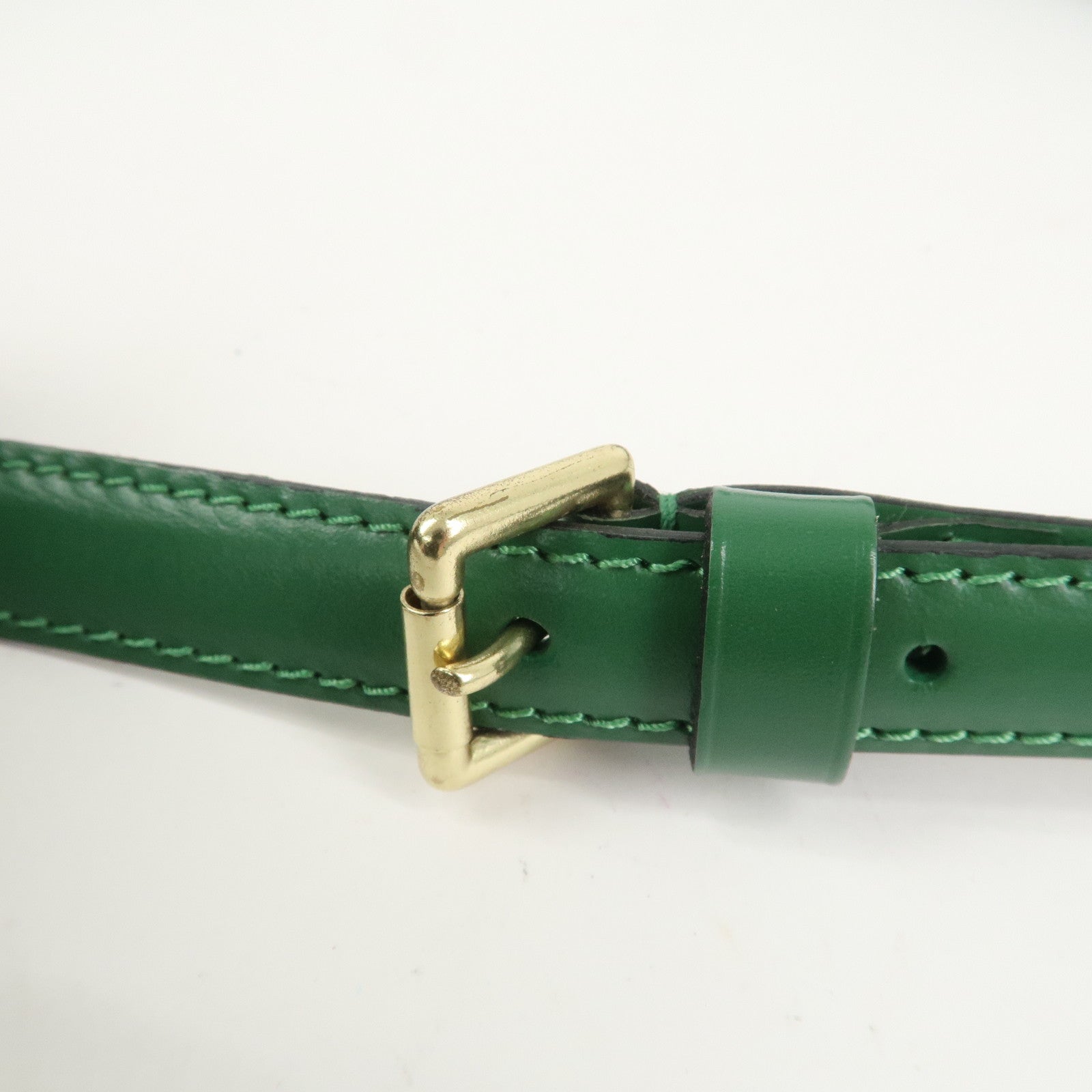 Louis Vuitton Epi Capucines Leather Shoulder Bag BorneoGreen M52344