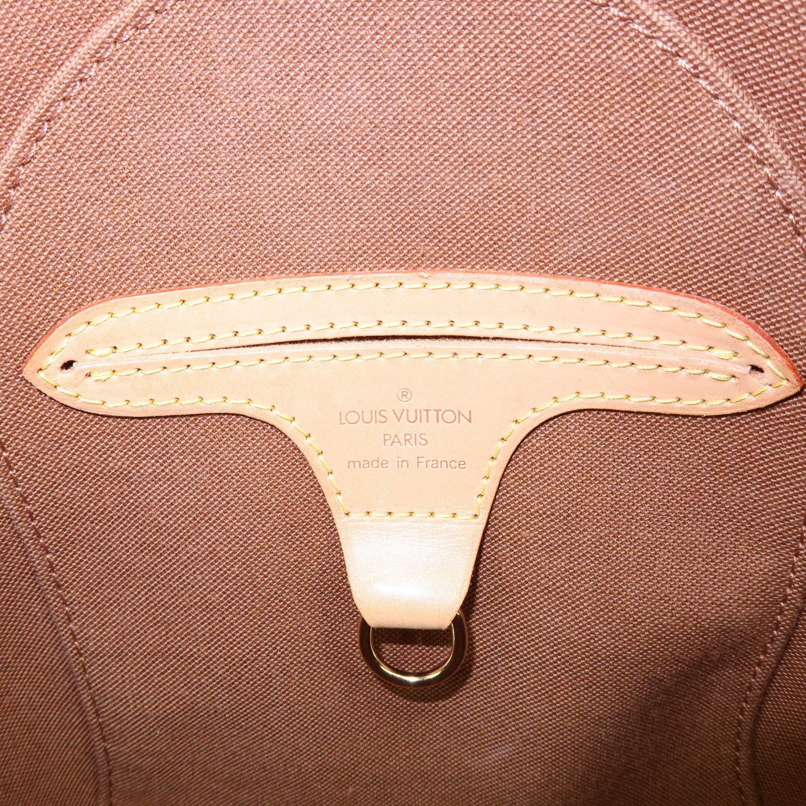 Louis Vuitton Monogram Ellipse PM Canvas Hand Bag Brown M51127