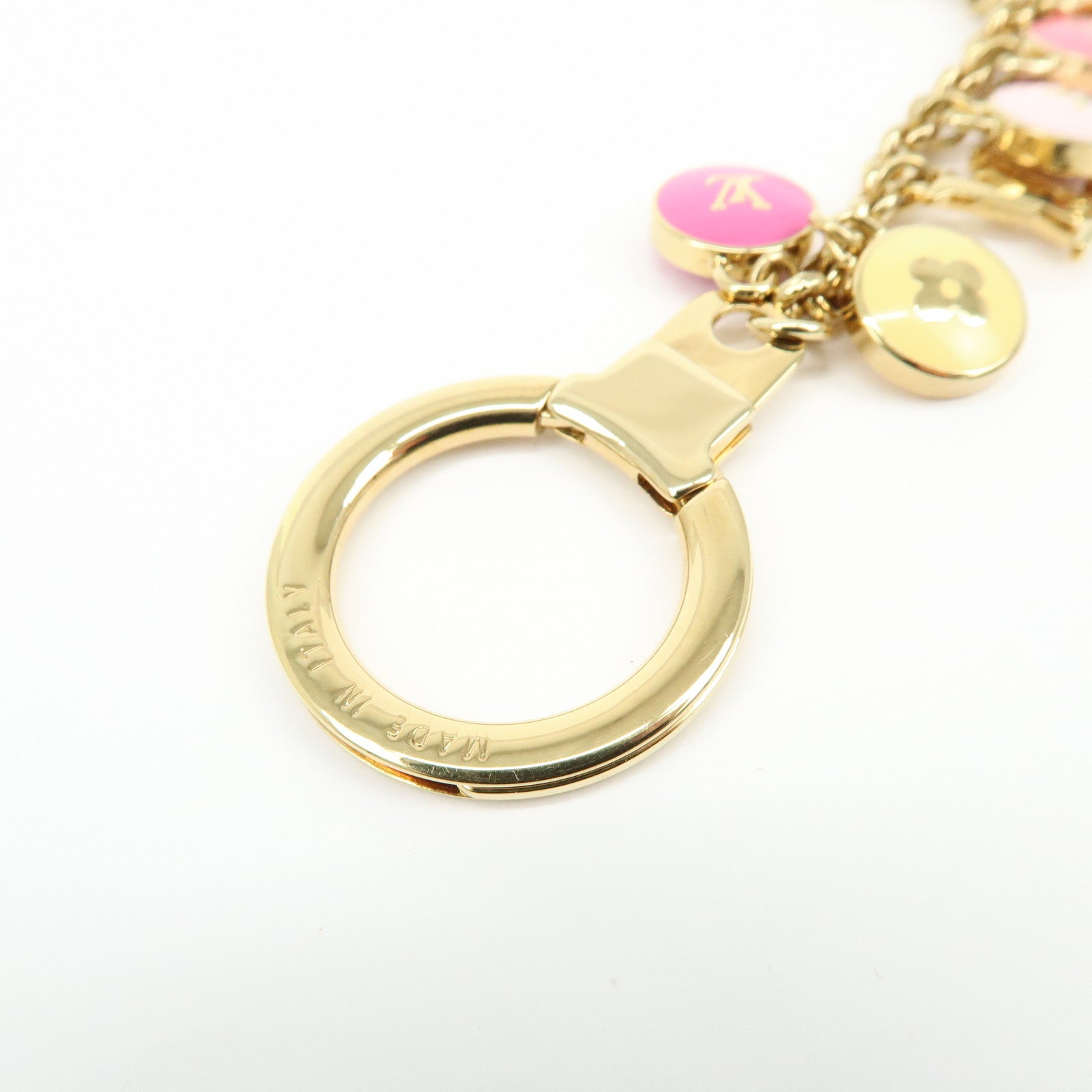 Louis Vuitton Porte Cles Chaine Pastilles Metal Key Chain M66172