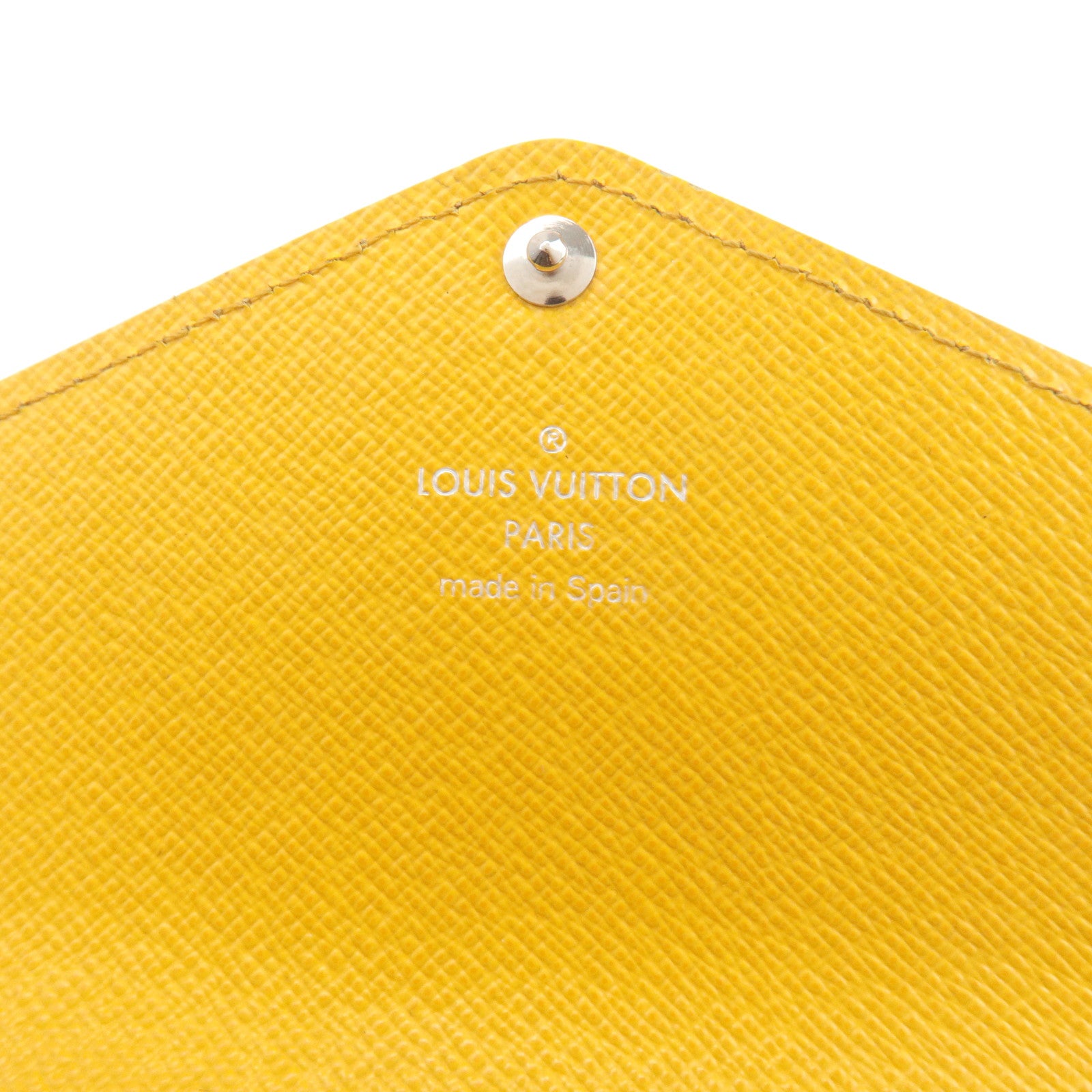 Louis Vuitton Monogram Epi Portefeuille Marie Louron Yellow M60506 Used