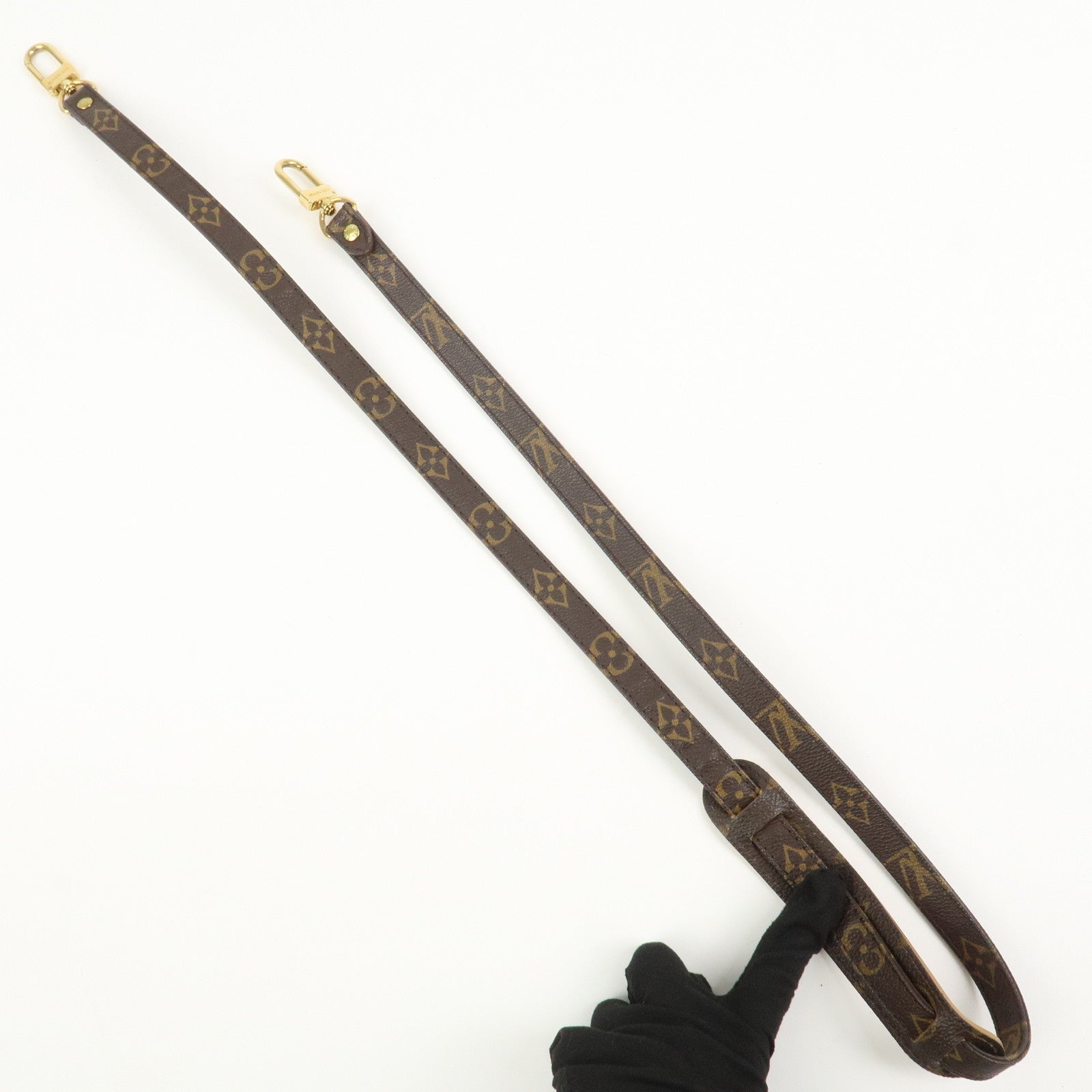 Louis Vuitton Monogram Canvas Shoulder Strap 120cm 1.6cm J75010