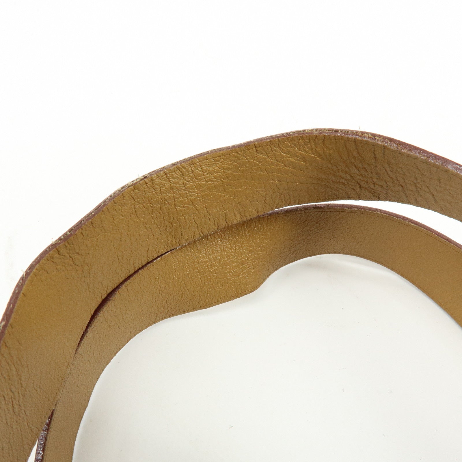 HERMES Amedaba GM Canvas Leather Tote Bag Hand Bag Gray