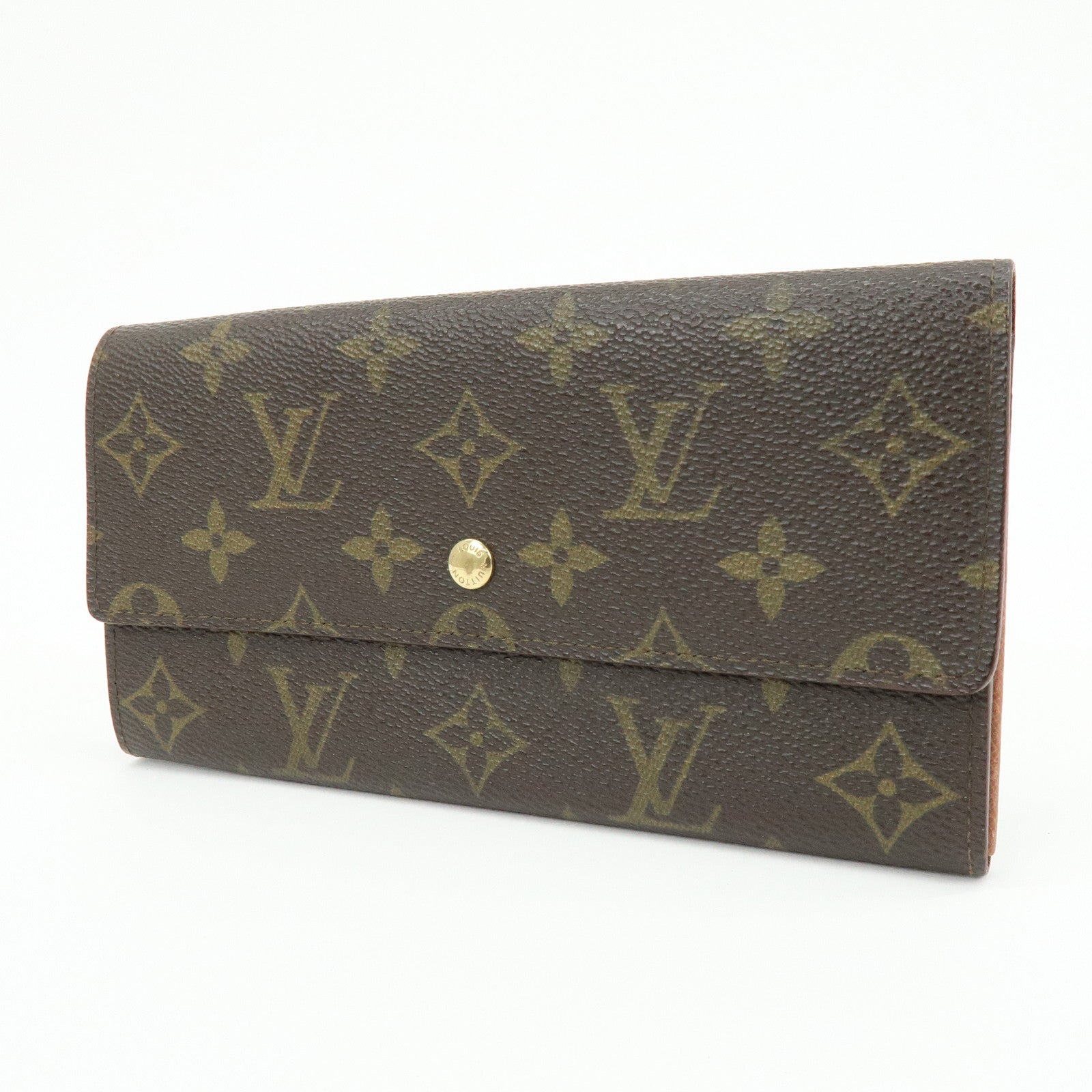 Louis Vuitton Monogram Pochette Porte Monnaie Credit Wallet M61725