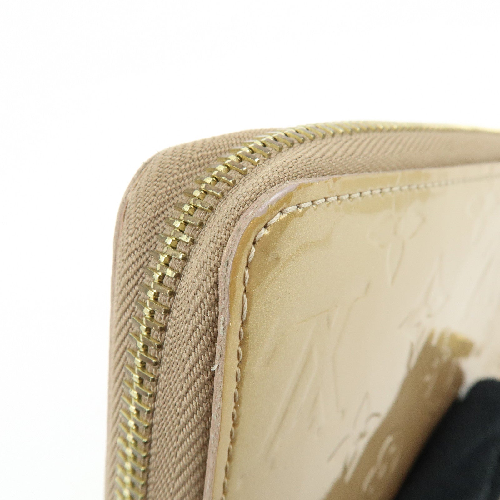 Louis Vuitton Monogram Vernis Round Zippy Long Wallet M91761