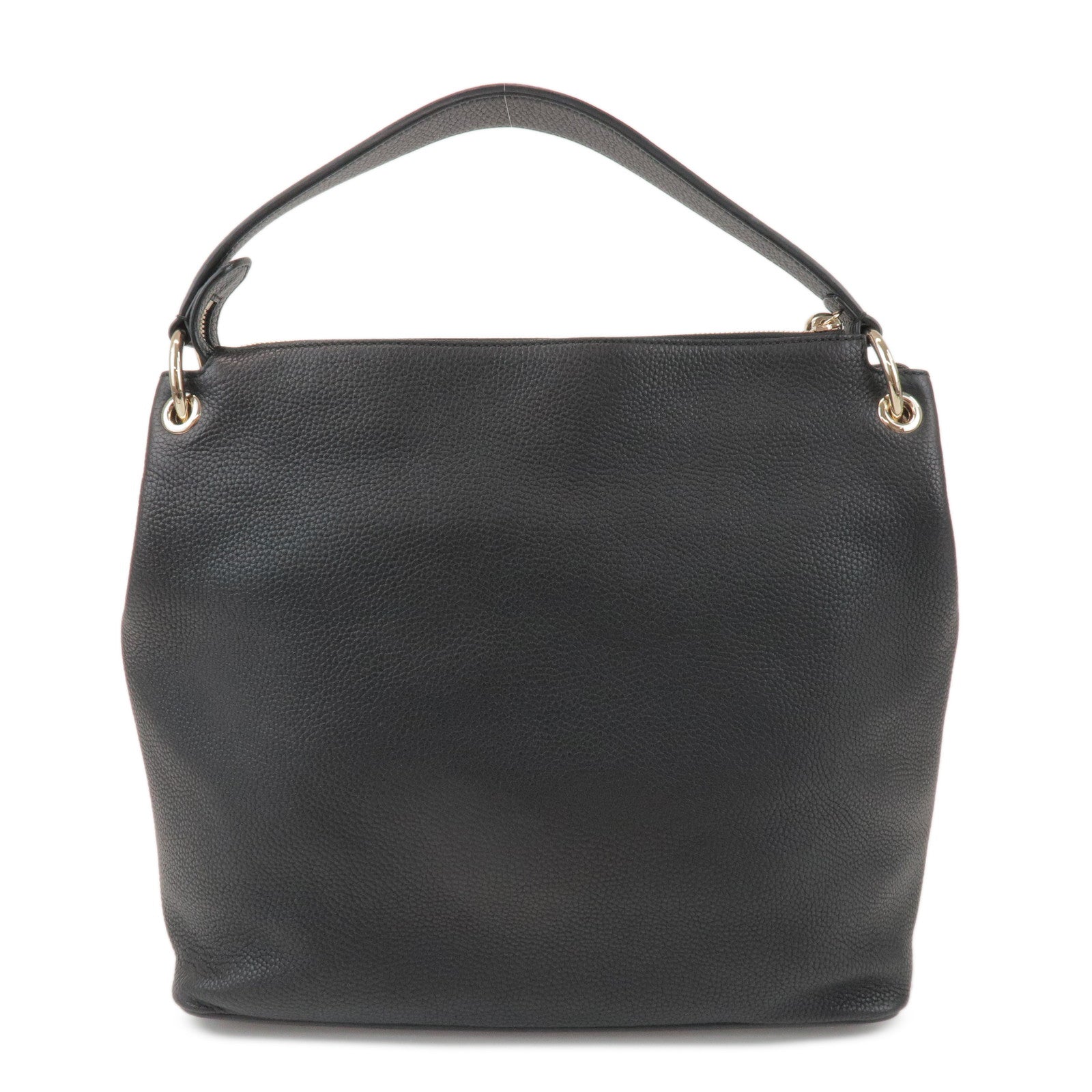 GUCCI SOHO Leather 2Way Bag Shoulder Bag Hand Bag Black 408825