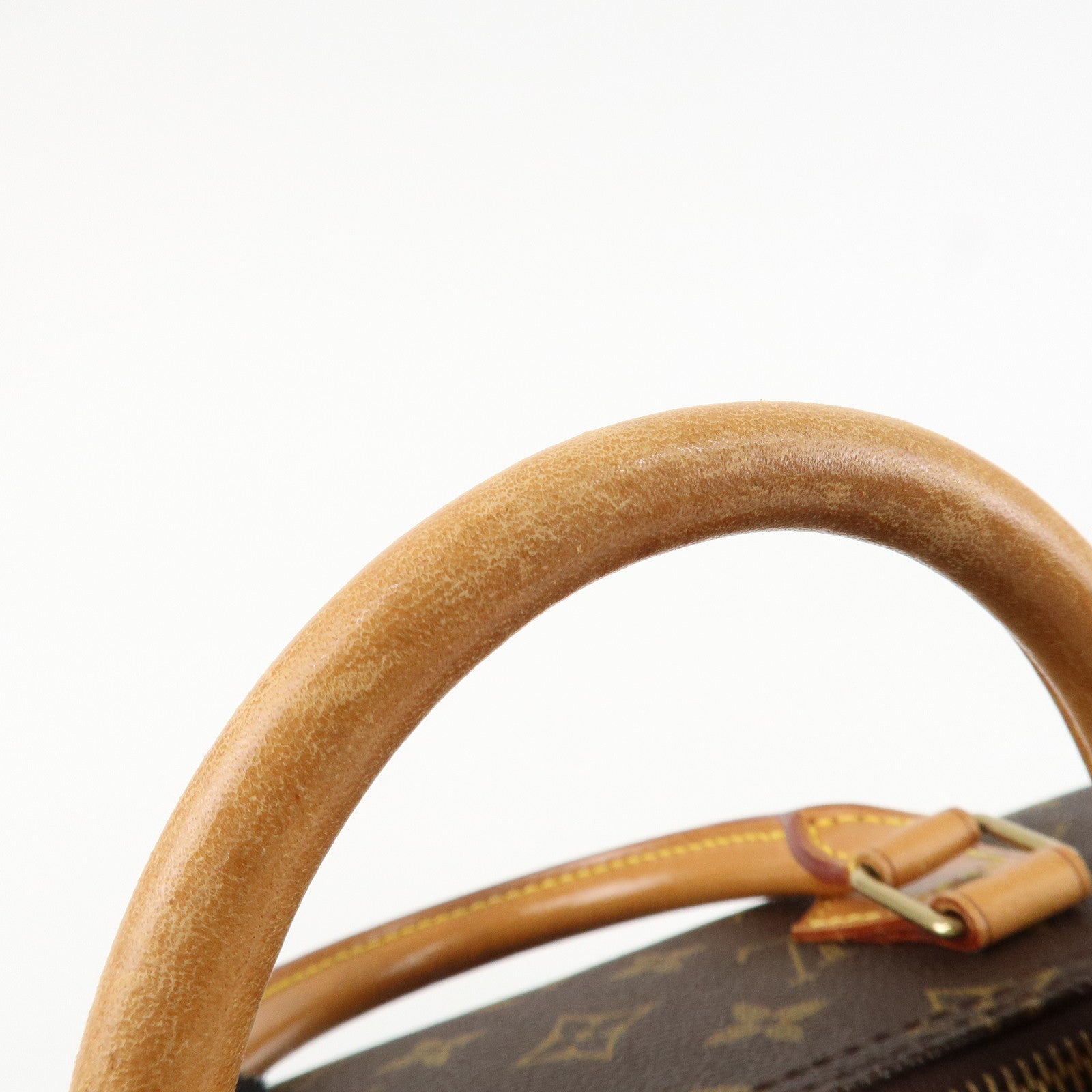 Louis Vuitton Monogram Speedy 35 Hand Bag Boston Bag Brown M41524