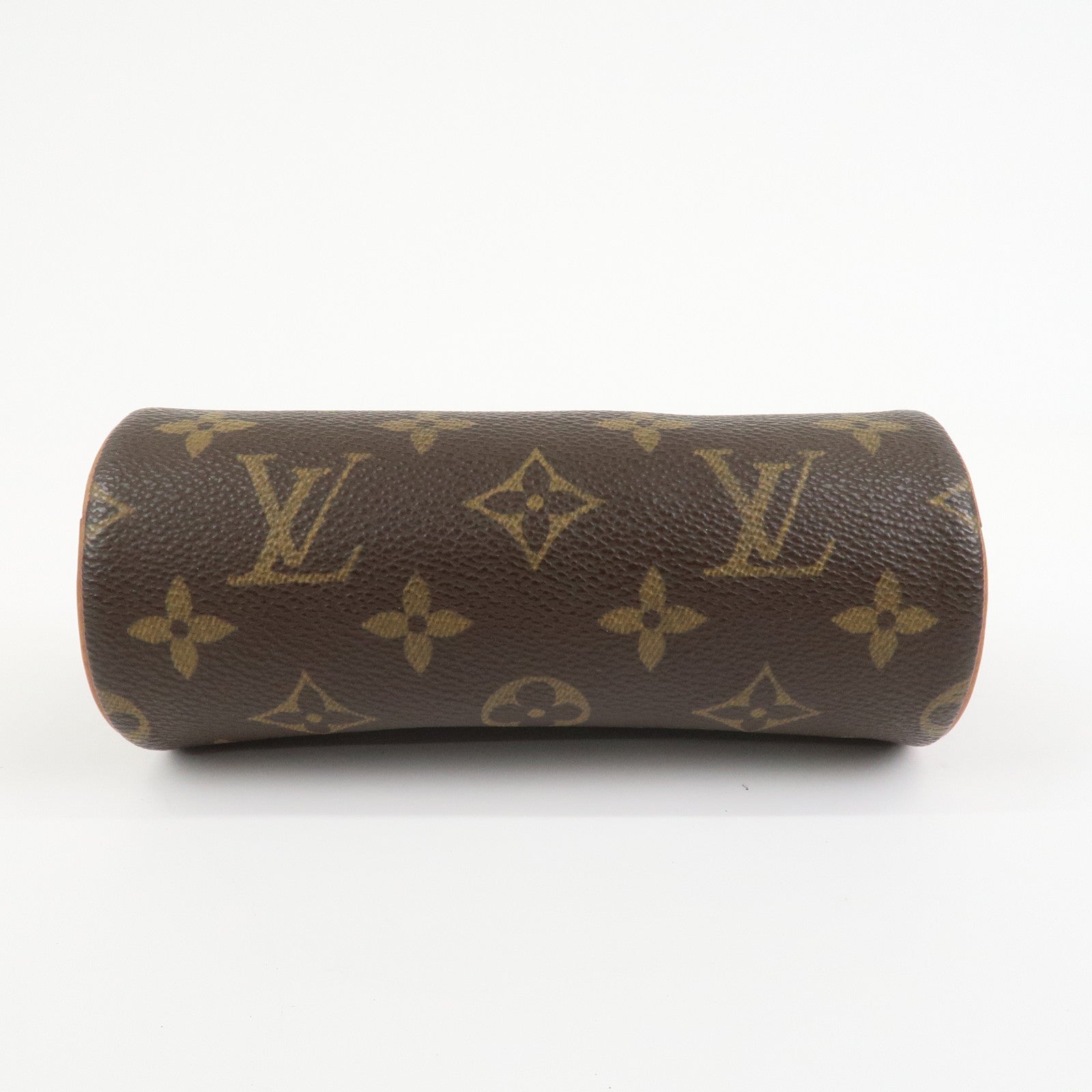 Louis Vuitton Monogram Set of 2 Mini Pouch for Papillon Bag Brown