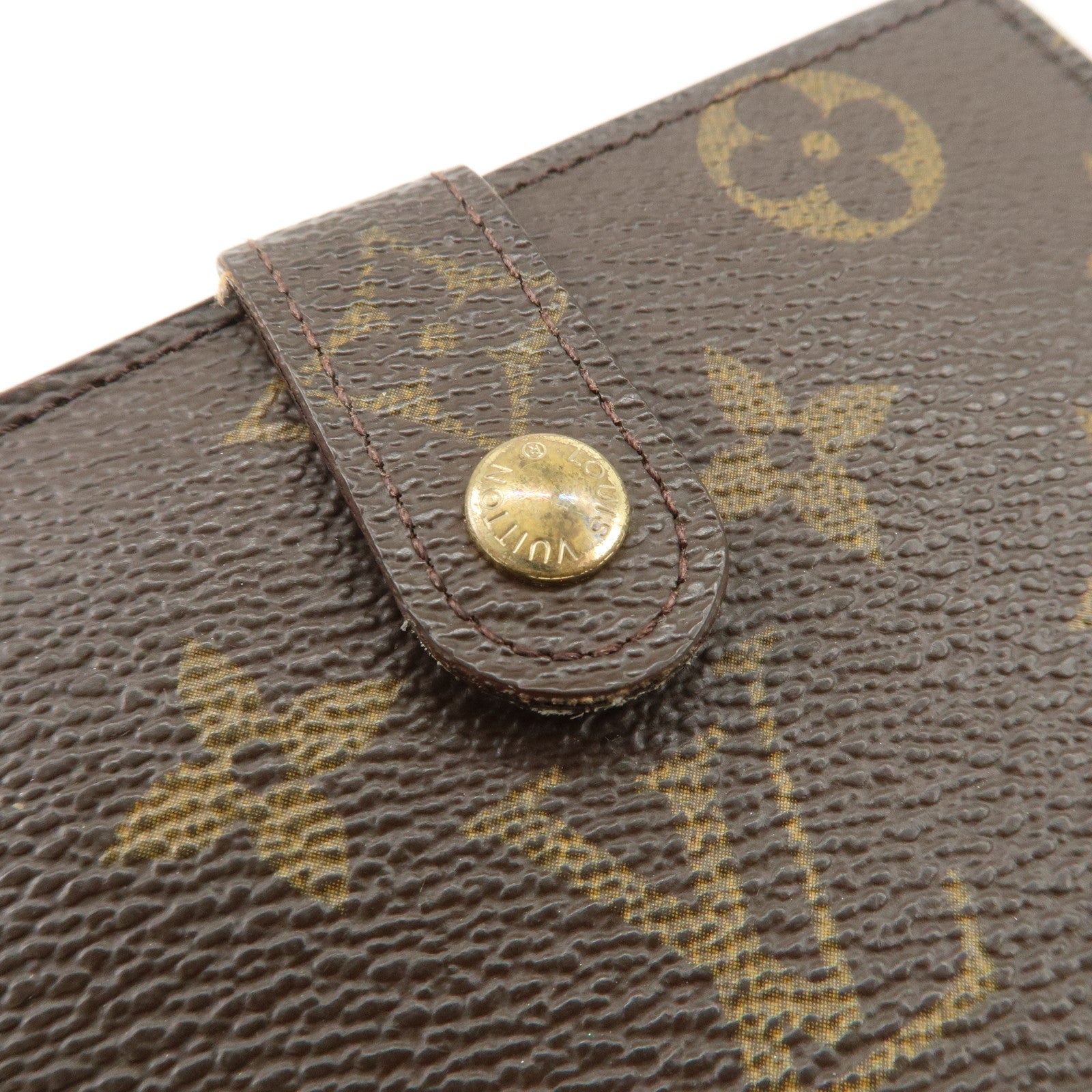 Louis Vuitton Monogram Portefeuille Viennois Wallet Brown M61674 Used
