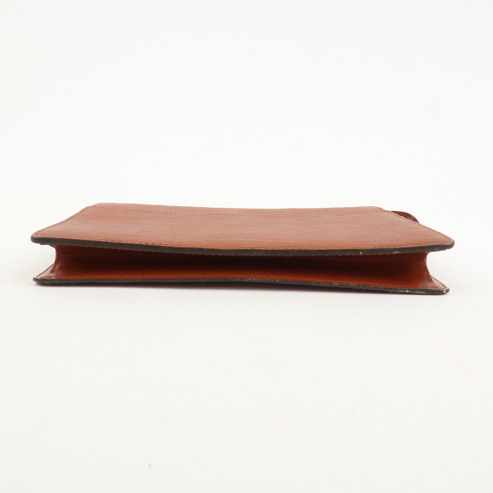 Louis Vuitton Epi Pochette Homme Clutch Bag Kenya Brown M52523