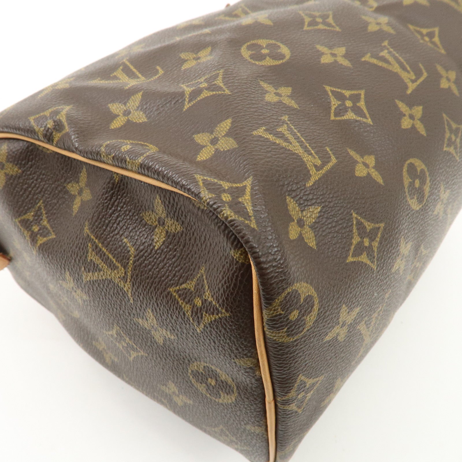 Louis Vuitton Monogram Speedy 25 Hand Bag Boston Bag M41528 Used