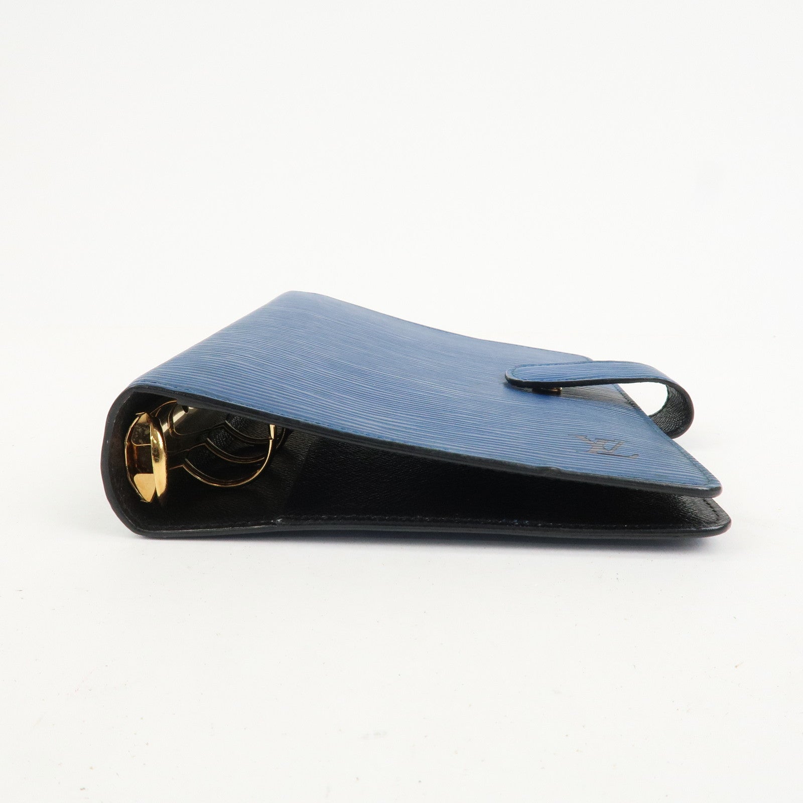 Louis Vuitton Epi Agenda MM Planner Cover Toledo Blue R20045