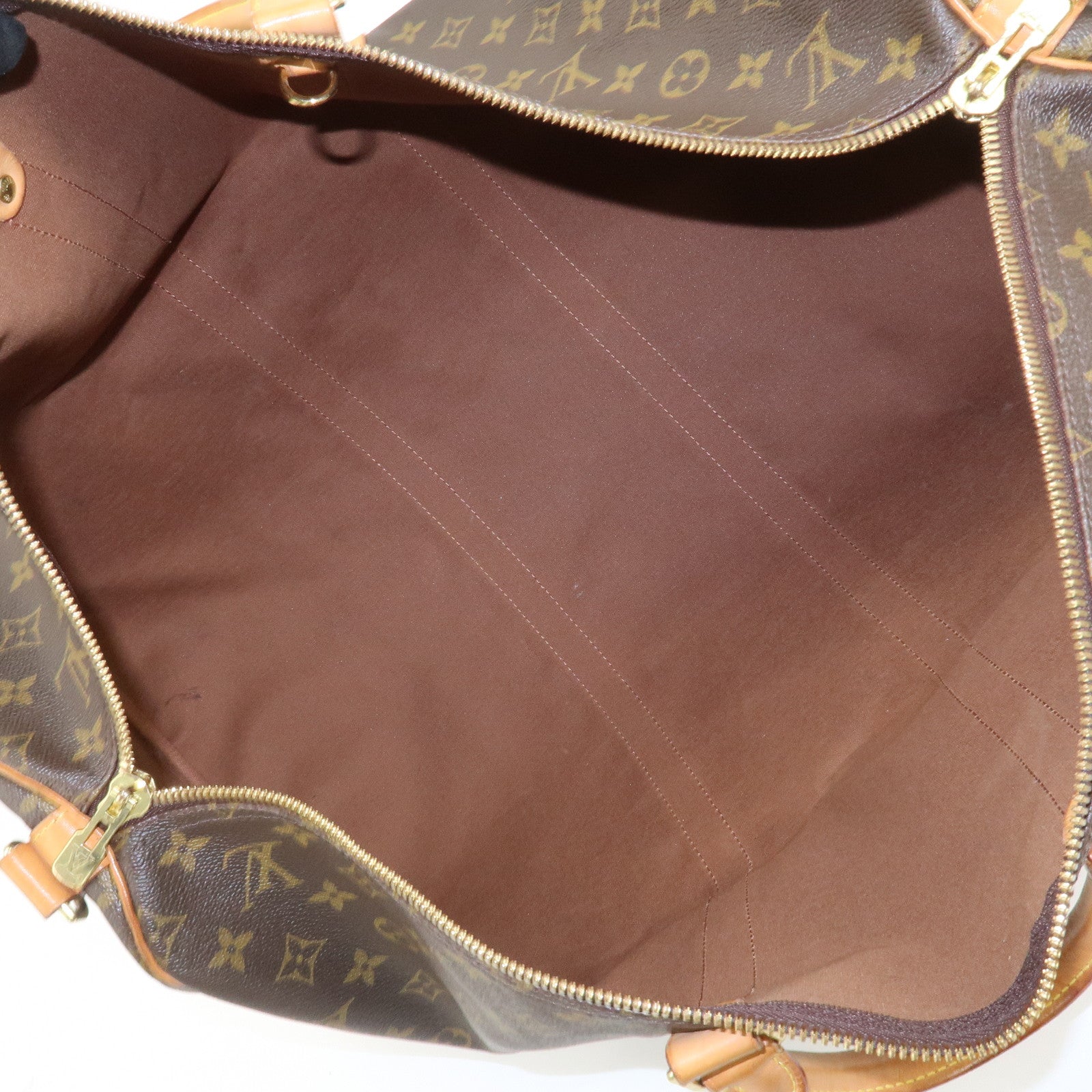 Louis Vuitton Monogram Keep All Bandouliere 55 Boston Bag M41414