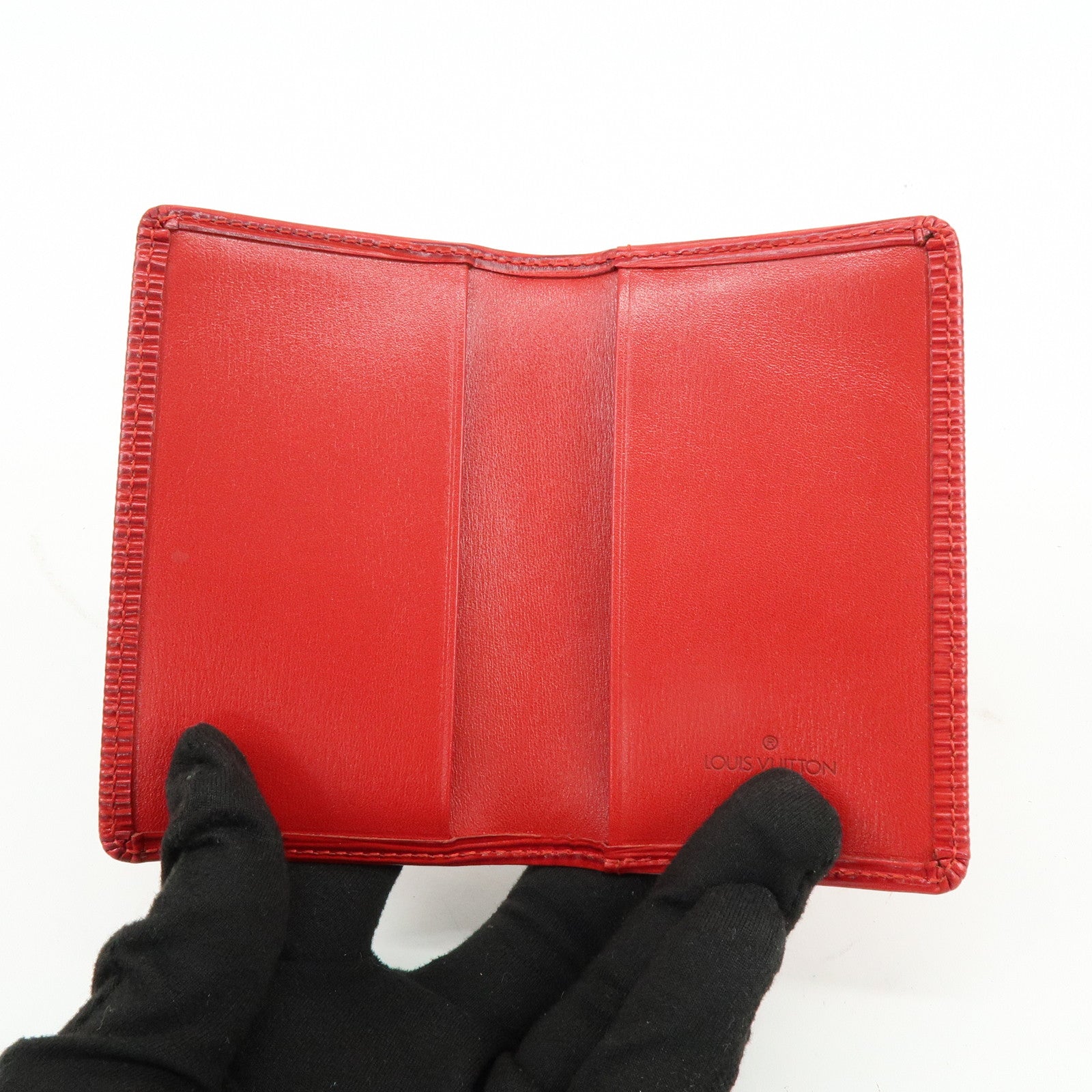 Louis Vuitton Epi Set of 2 Coin Case Card Case M56577/R20075