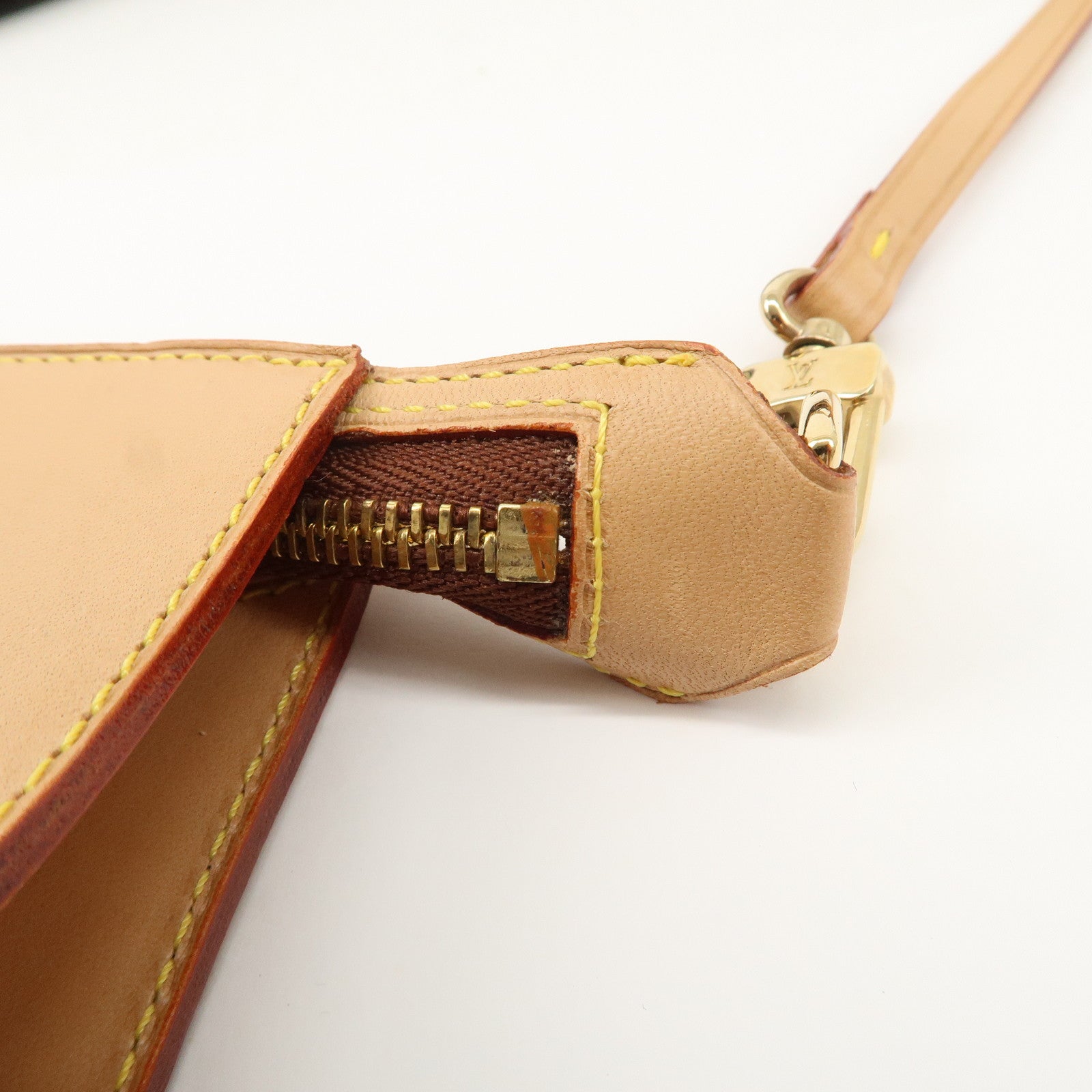 Louis Vuitton Monogram Cabas Cruise Vinyl Tote Bag Brown M50500 Used