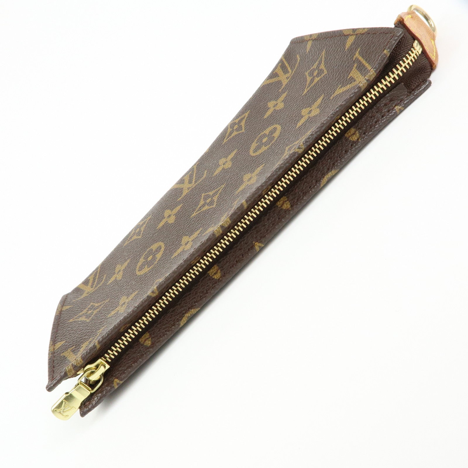 Louis Vuitton Monogram Canvas Pouch for Baguette GM Brown