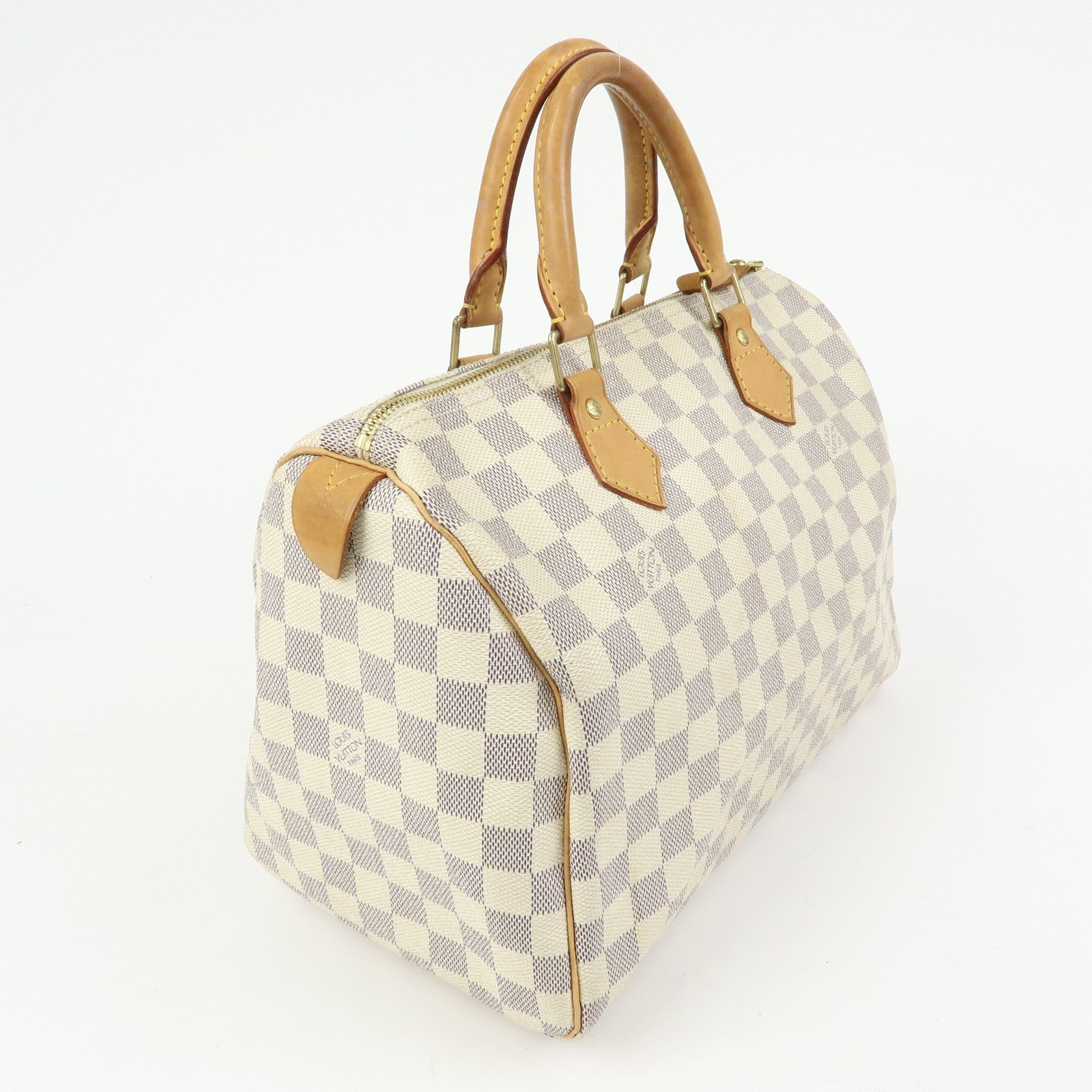 Louis Vuitton Damier Azur Speedy 30 Boston Bag Hand Bag N41533