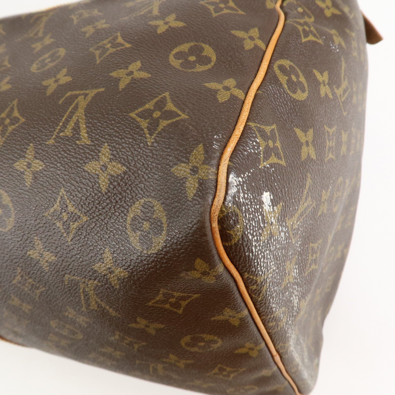 Louis Vuitton Monogram Keep All 60 Boston Bag Brown M41422