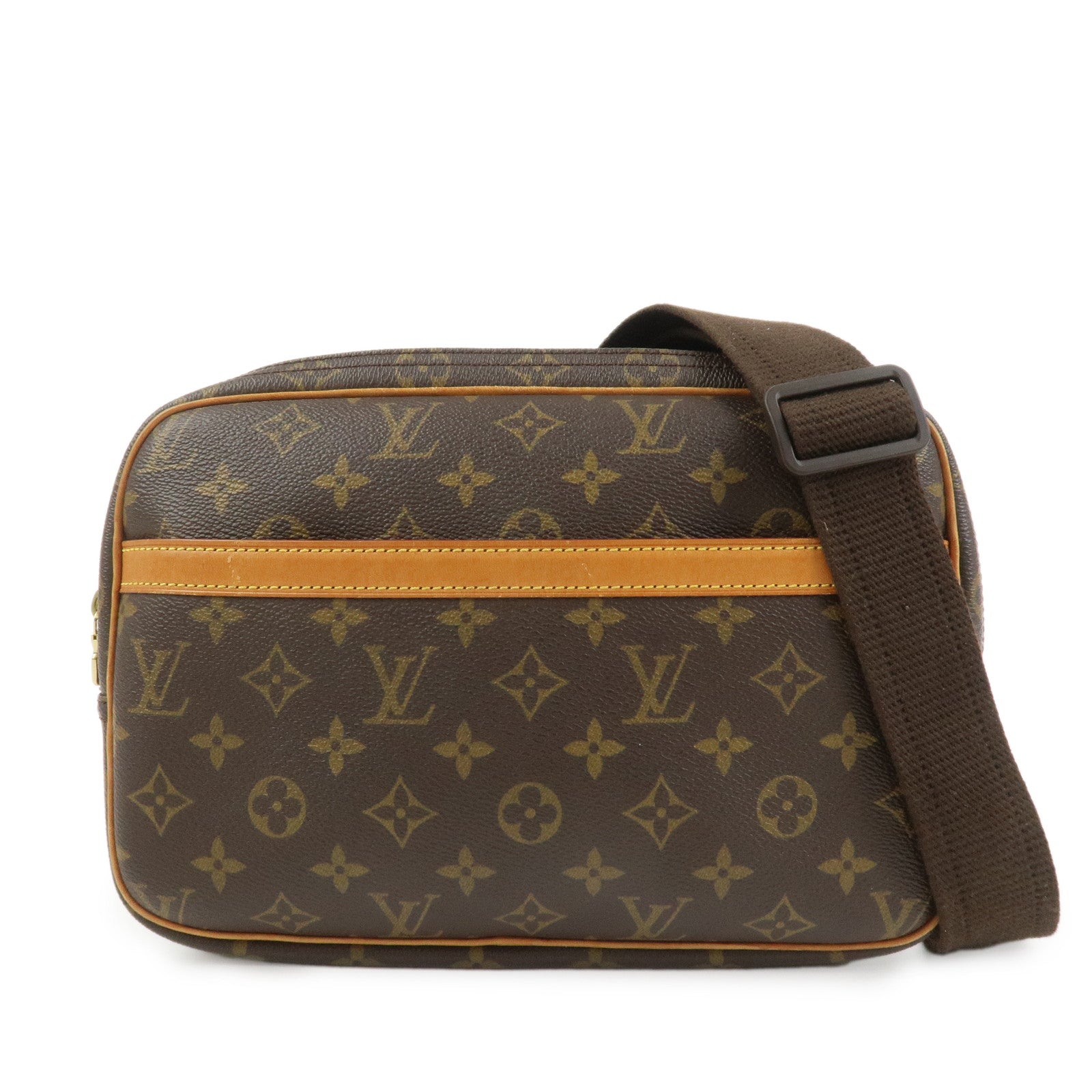 Louis Vuitton Monogram Reporter PM Shoulder Crossbody Bag M45254