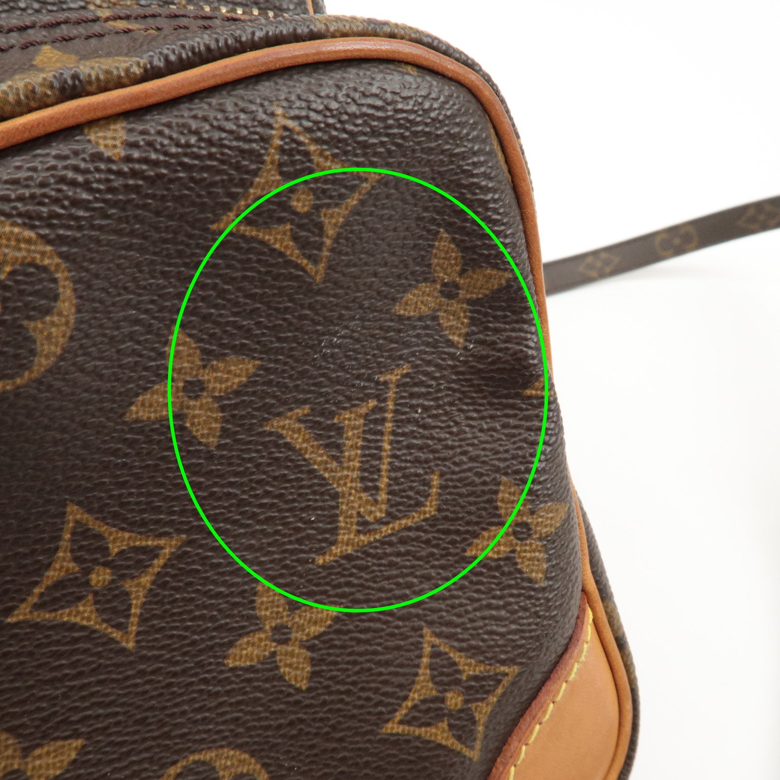 Louis Vuitton Monogram Amazone Shoulder Bag Brown M45236 Used