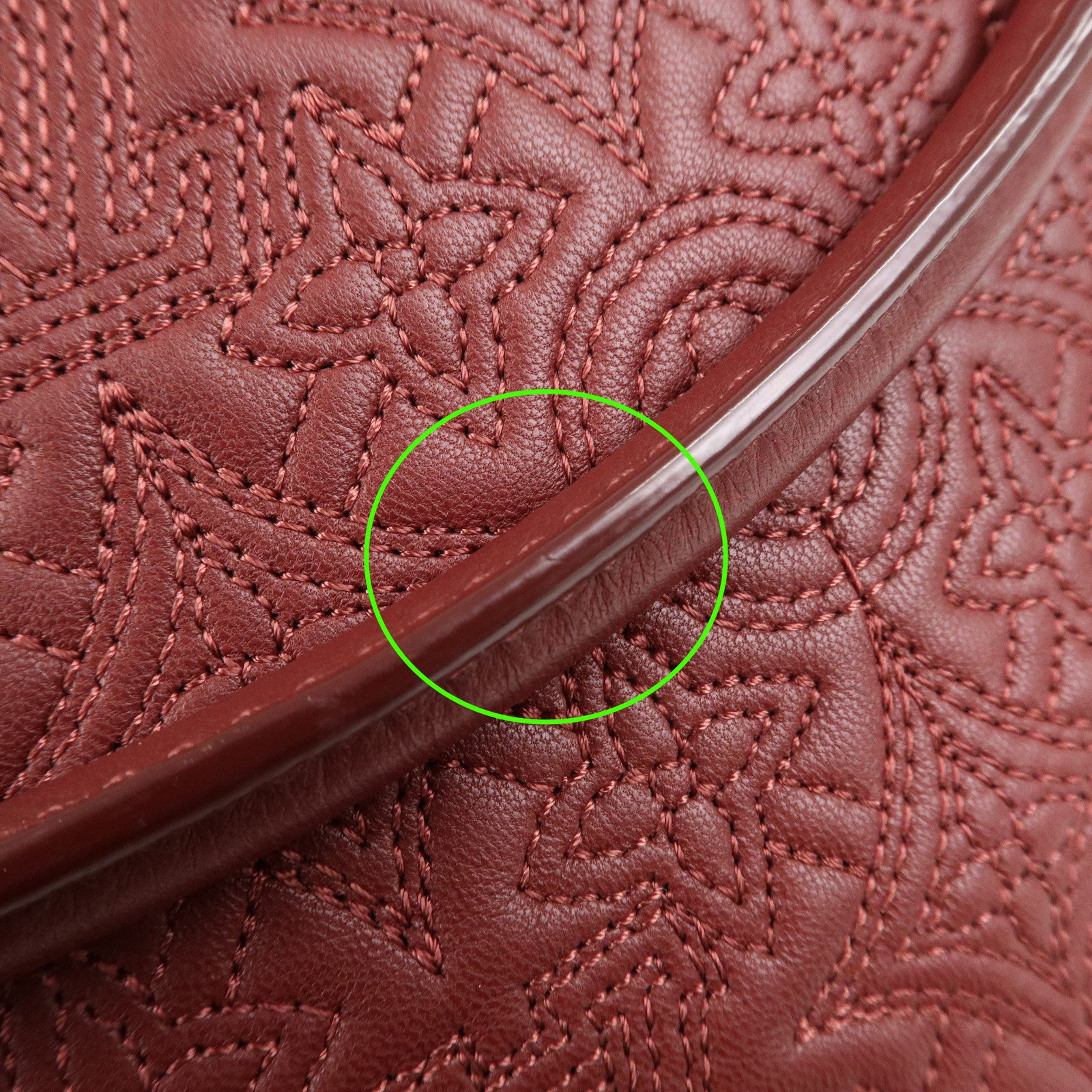 Louis Vuitton Monogram Antheia Ixia MM Lamb Skin 2Way Bag Red M97062