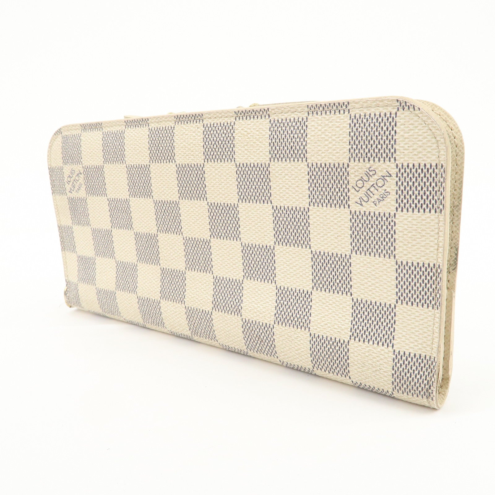 Louis Vuitton Damier Azur Portefeuille Insolite Long Wallet N63072