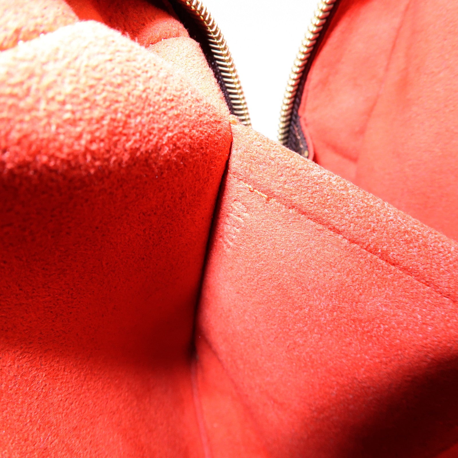 Louis Vuitton Saleya Mini Damier Ebene Canvas Leather Hand Bag