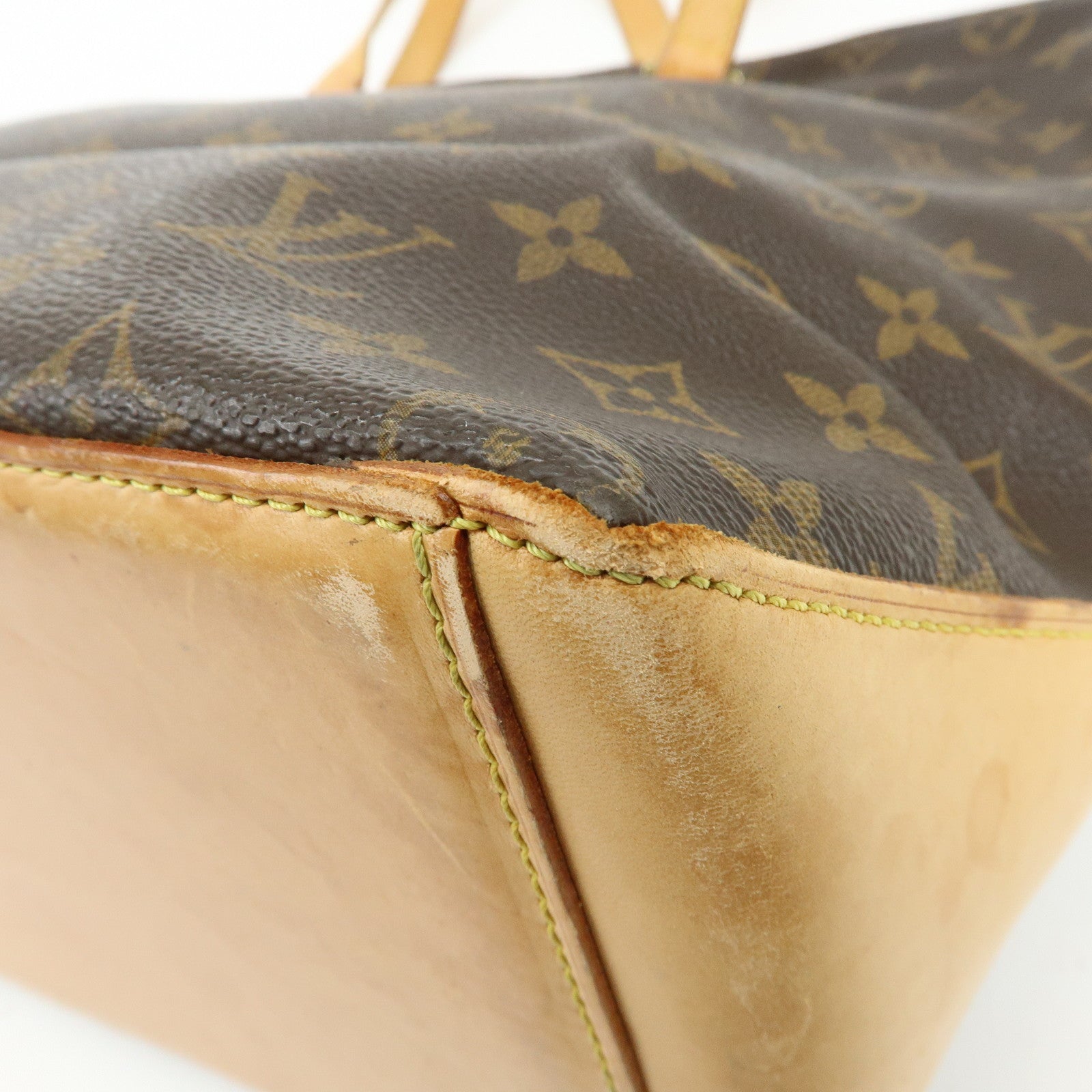 Louis Vuitton Monogram Cabas Mezzo Tote Bag Shoulder Bag M51151