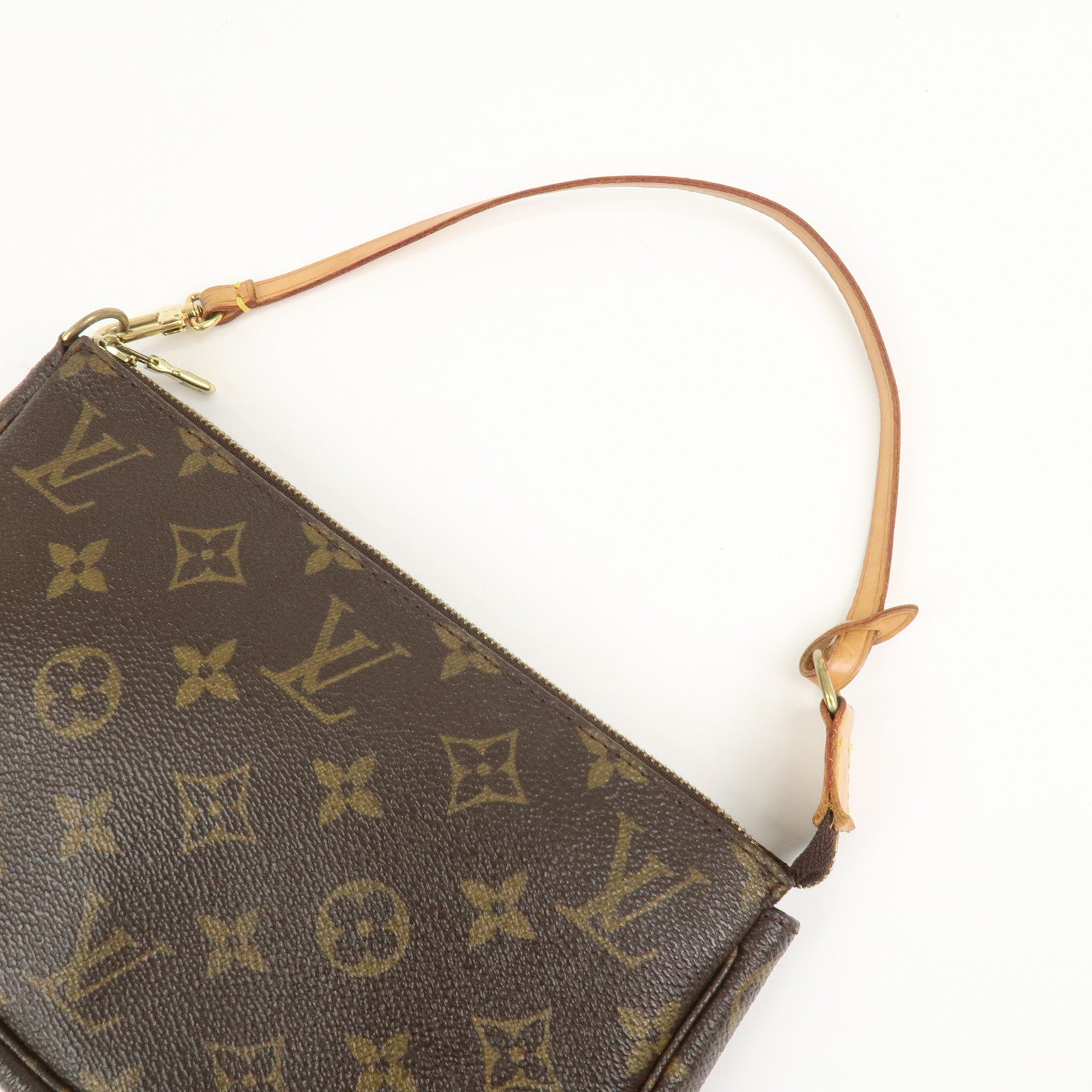 Louis Vuitton Monogram Pochette Accessoires Pouch Hand Bag M51980