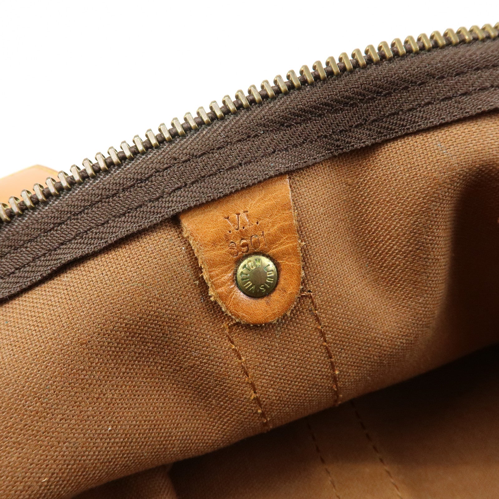 Louis Vuitton Monogram Keep All Bandouliere 50 Boston Bag M41416