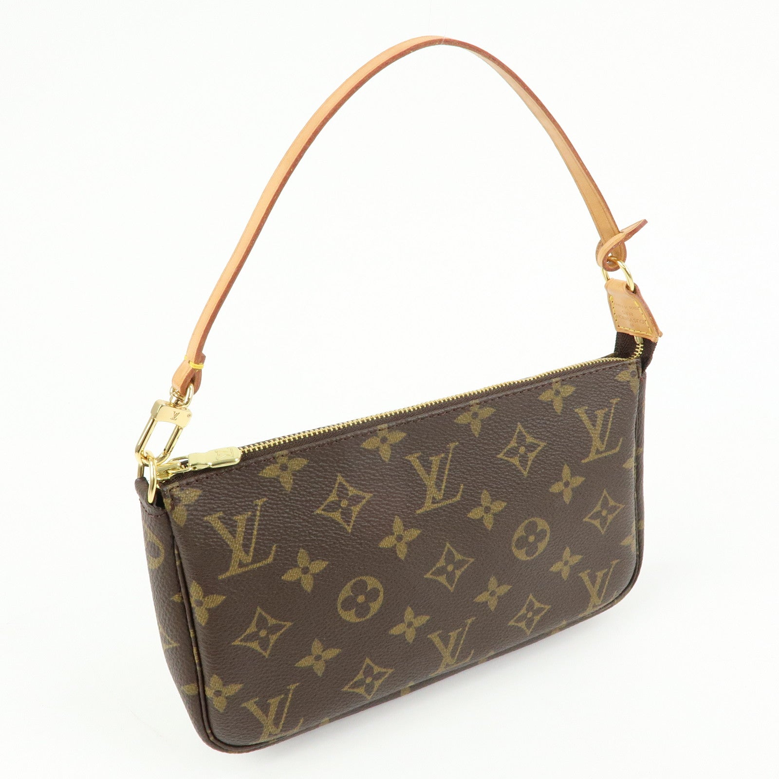 Louis Vuitton Monogram Pochette Accessoires Pouch Hand Bag M51980