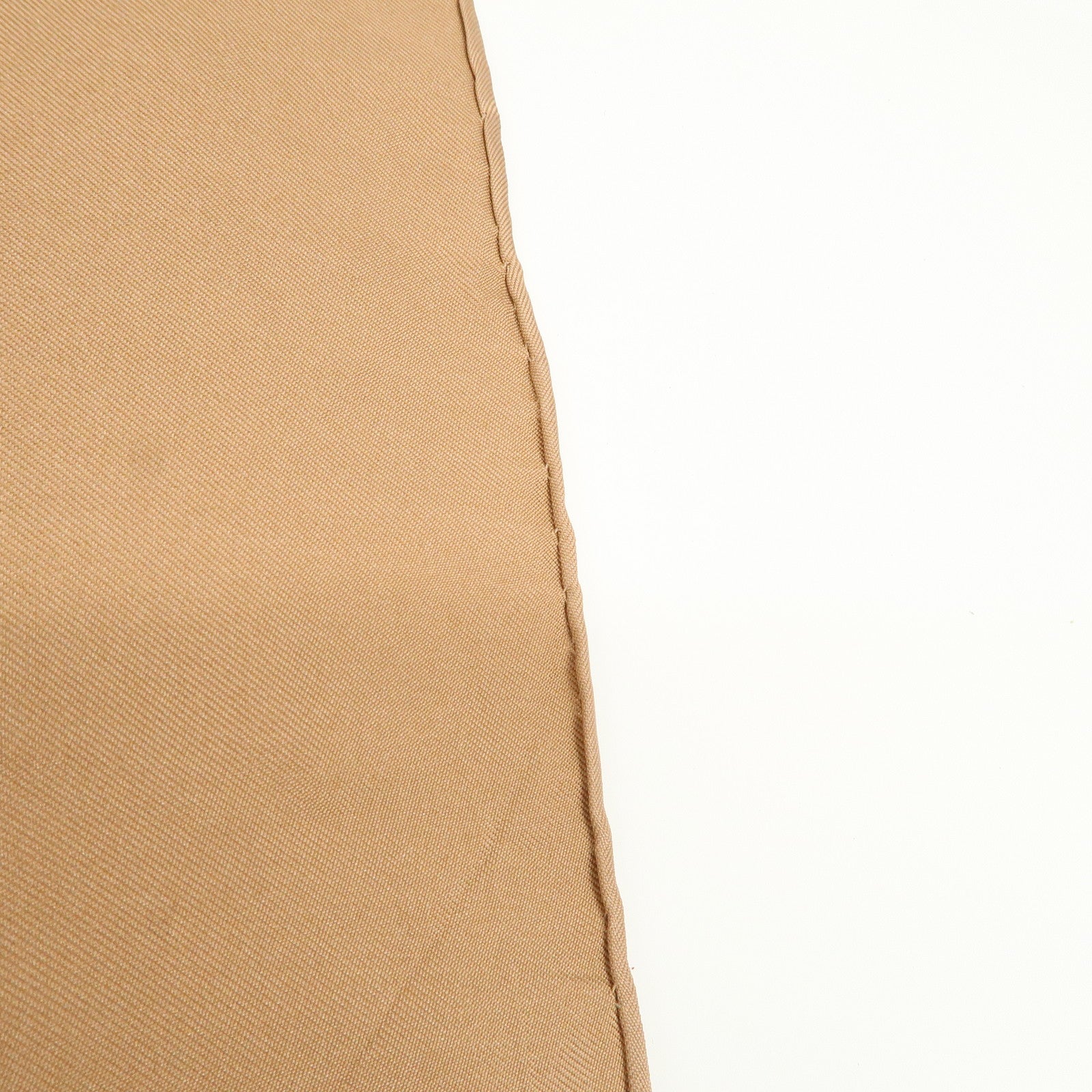 HERMES Carre 90 Silk 100% Scarf COLS VERTS Brown Used