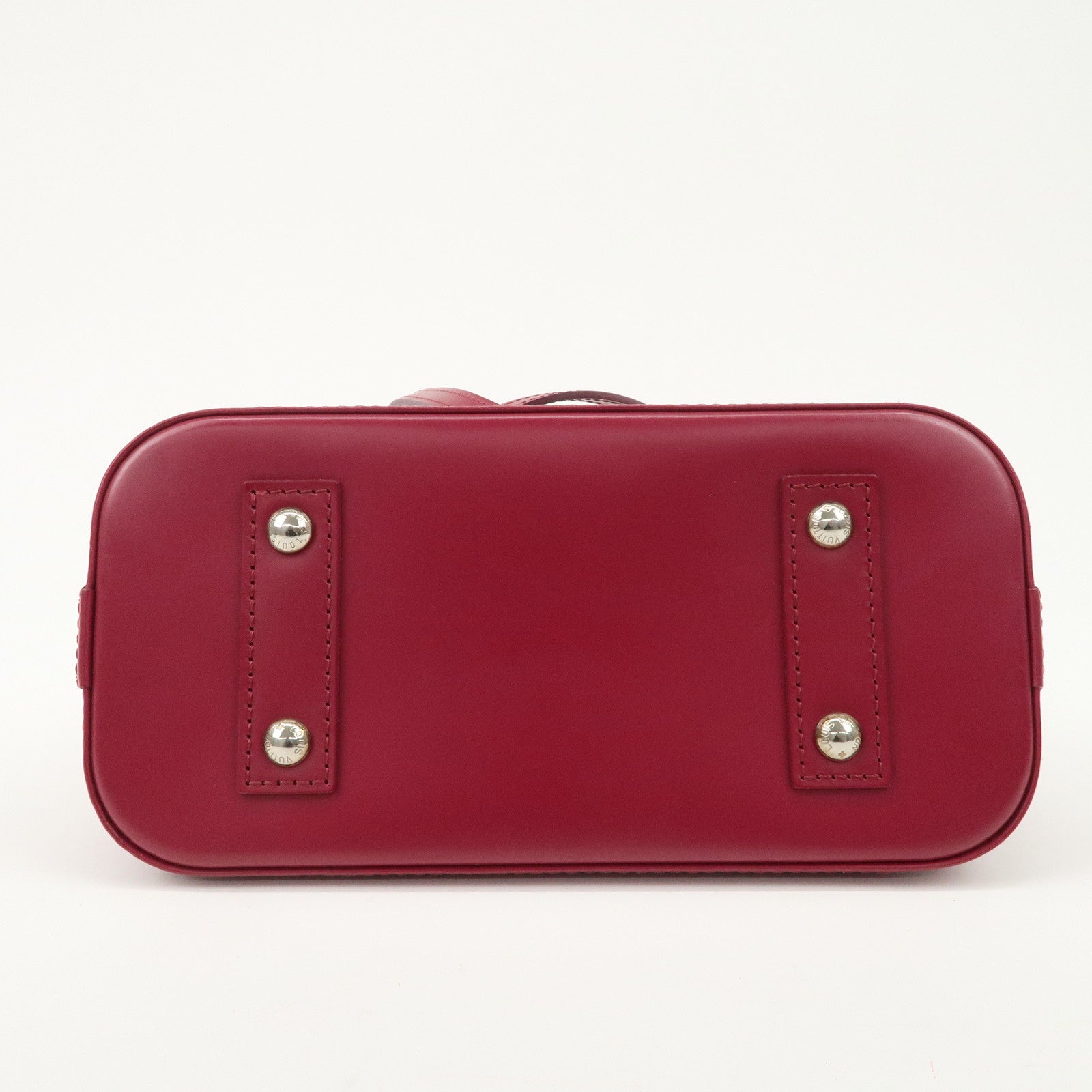 Louis Vuitton Epi Alma BB Hand Bag Shoulder Bag Fuchsia M40851