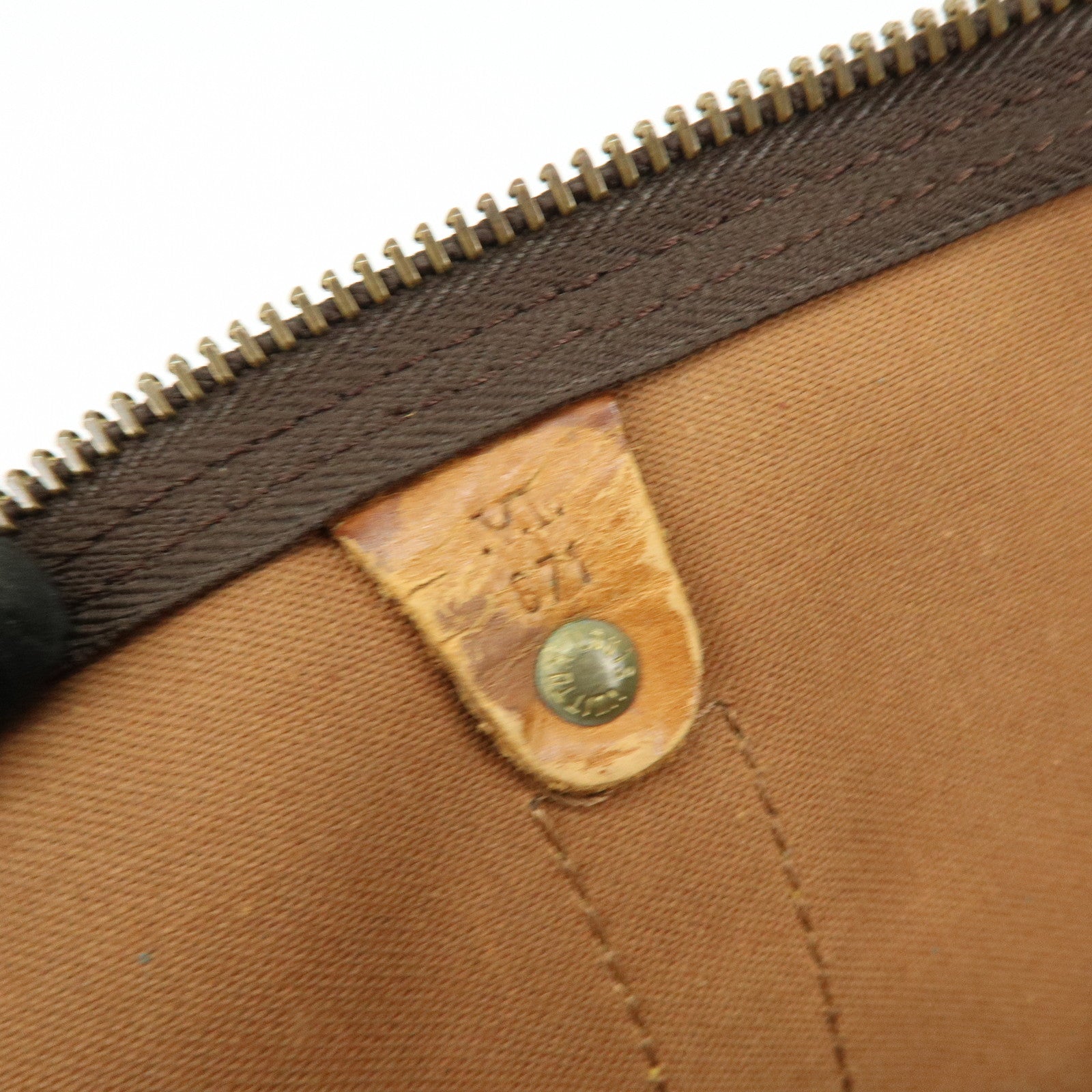 Louis Vuitton Monogram Keep All Bandouliere 45 Boston Bag M41418