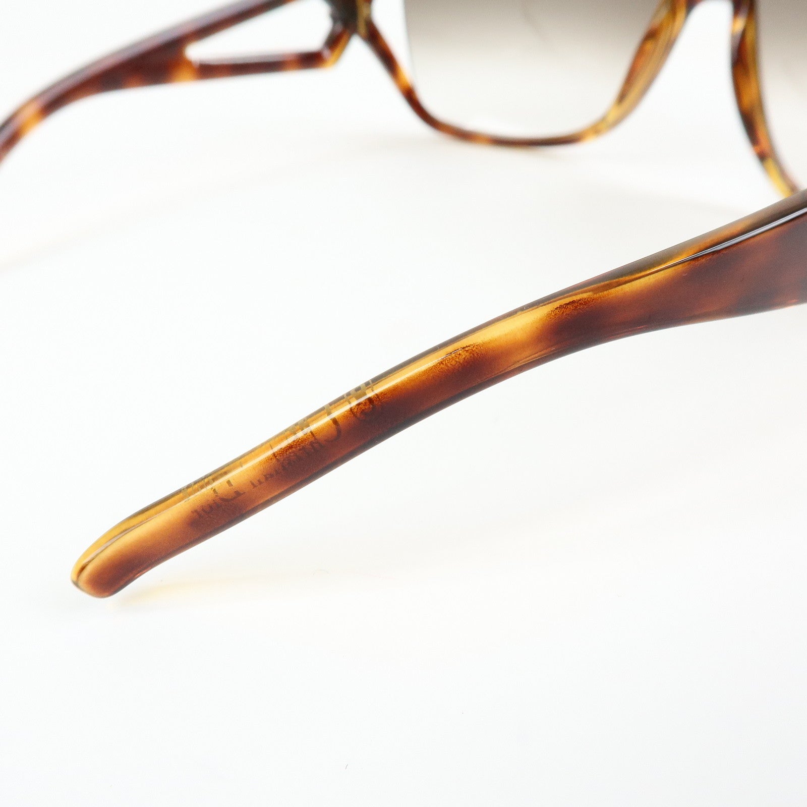 Christian Dior Canage Madrague Plastic Sunglasses Brown 64□16 120