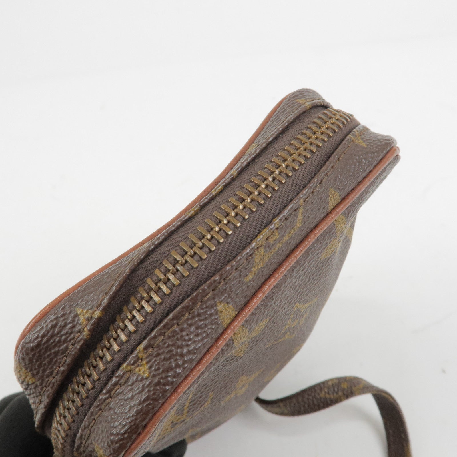 Louis Vuitton Monogram Mini Danube Shoulder Bag Brown M45268