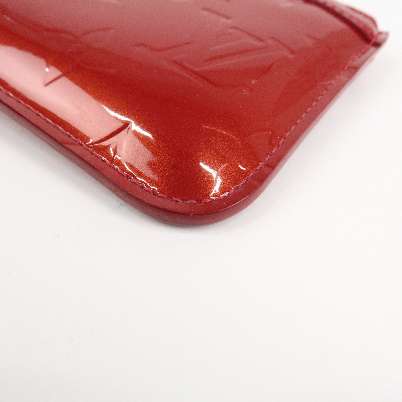 Louis Vuitton Monogram Vernis Pochette Cles NM Coin Case M93559 Used