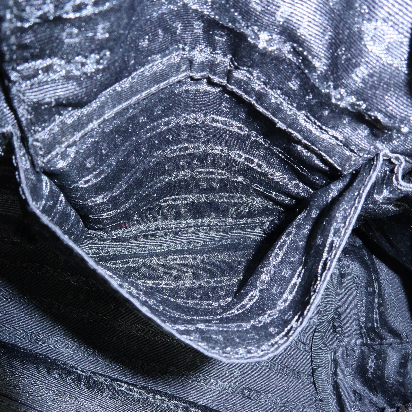 CELINE Leather Bittersweet Shoulder Bag Hand Bag Black