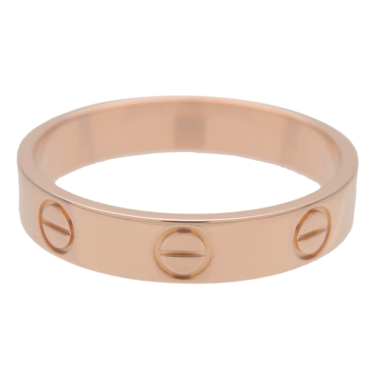Cartier Mini Love Ring K18 750PG Rose Gold #52 US6 EU52 HK13