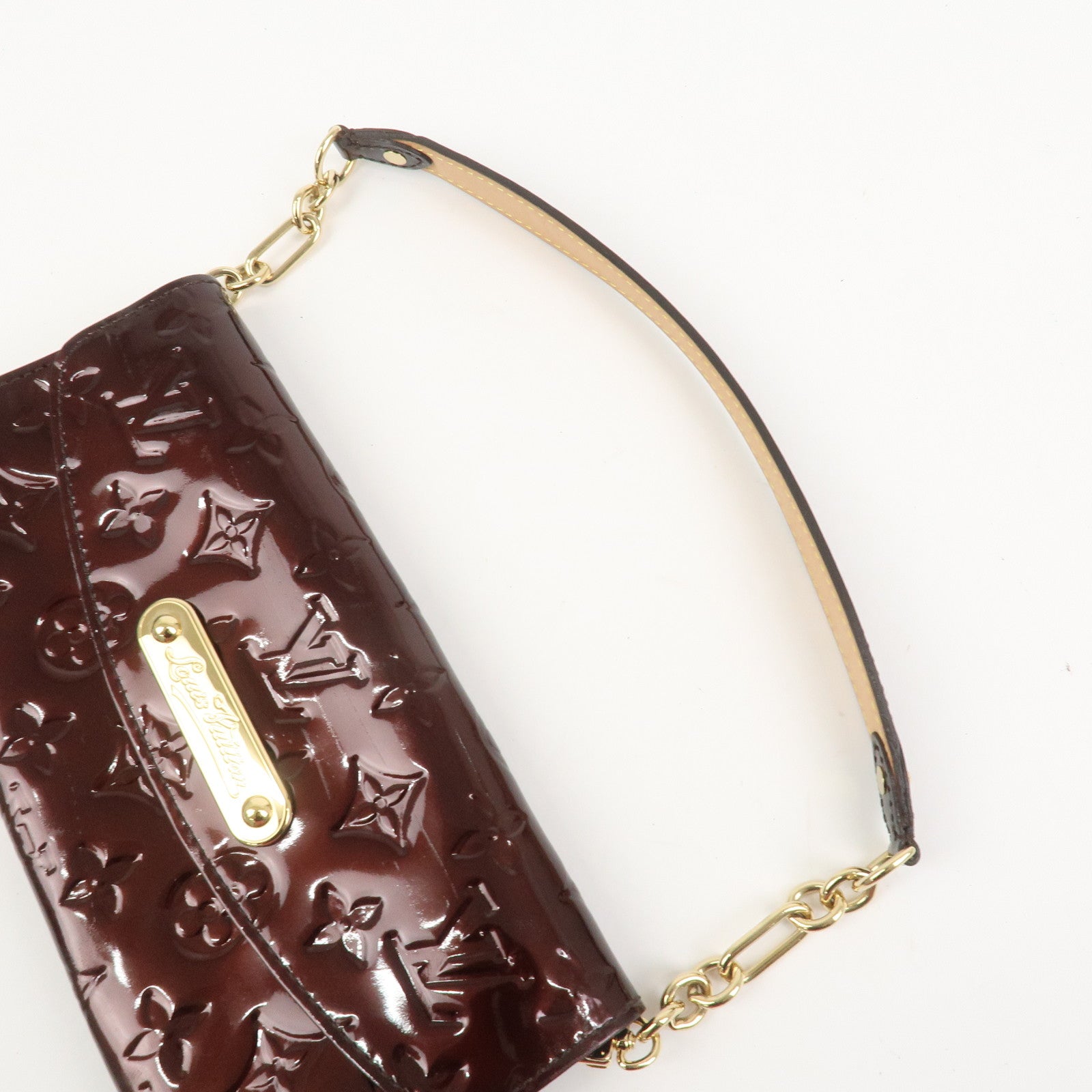 Louis Vuitton Monogram Vernis Sunset Boulevard Hand Bag M93542