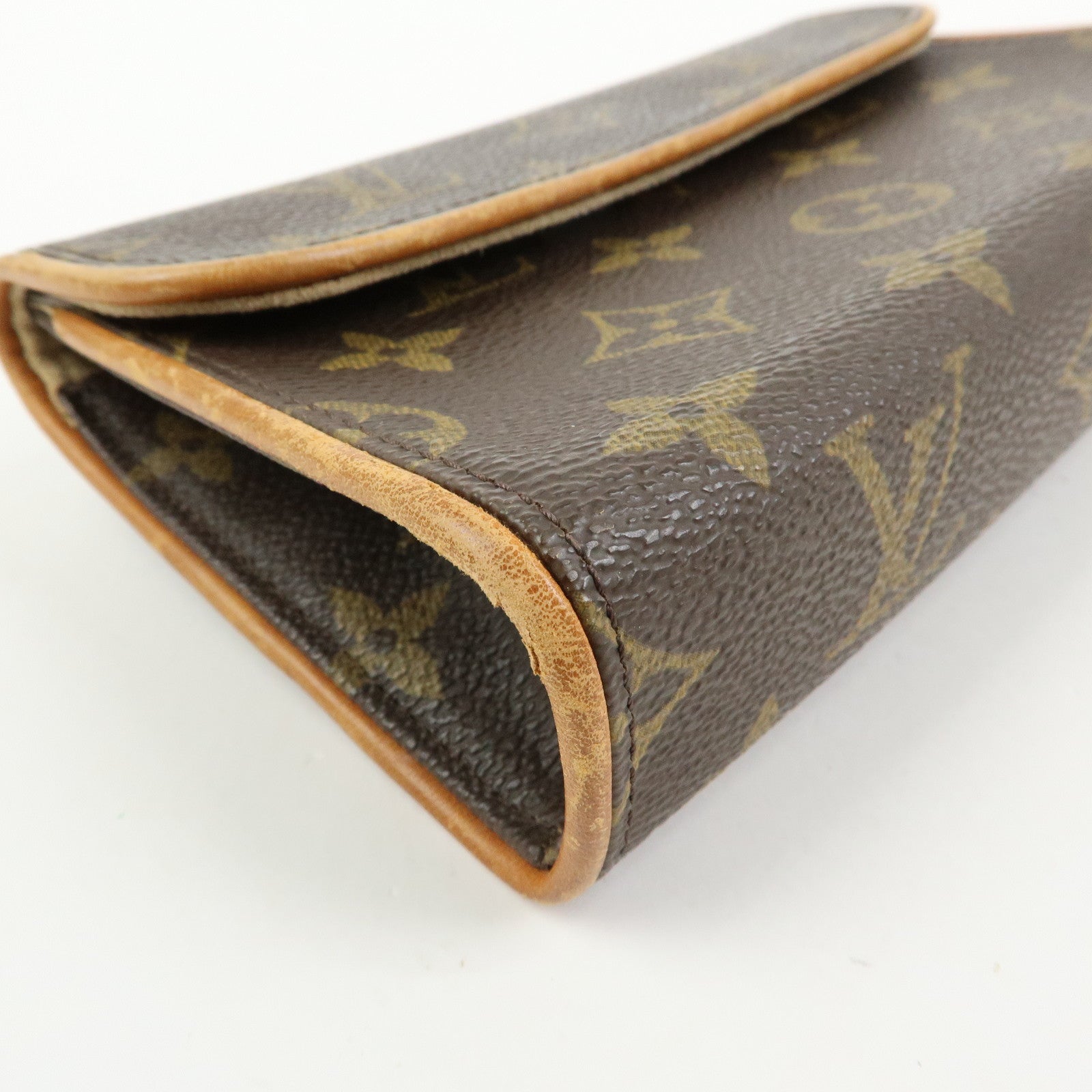 Louis Vuitton Monogram Pochette Florentine Waist Bag Belt XS M51855