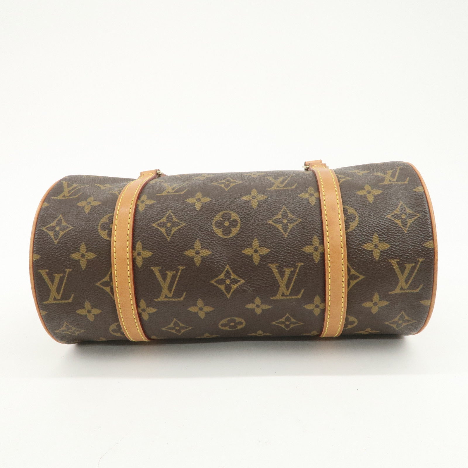 Louis Vuitton Monogram Papillon 26 Hand Bag Brown M51386